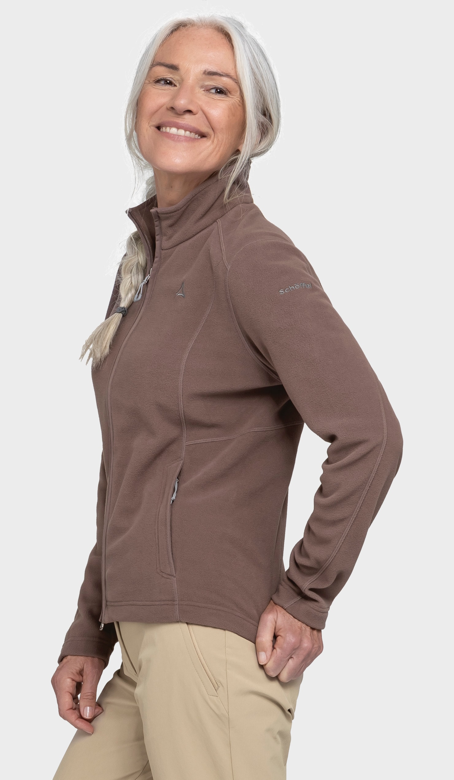 Schöffel Fleecejacke »Fleece Jacket Leona3« ohne Kapuze