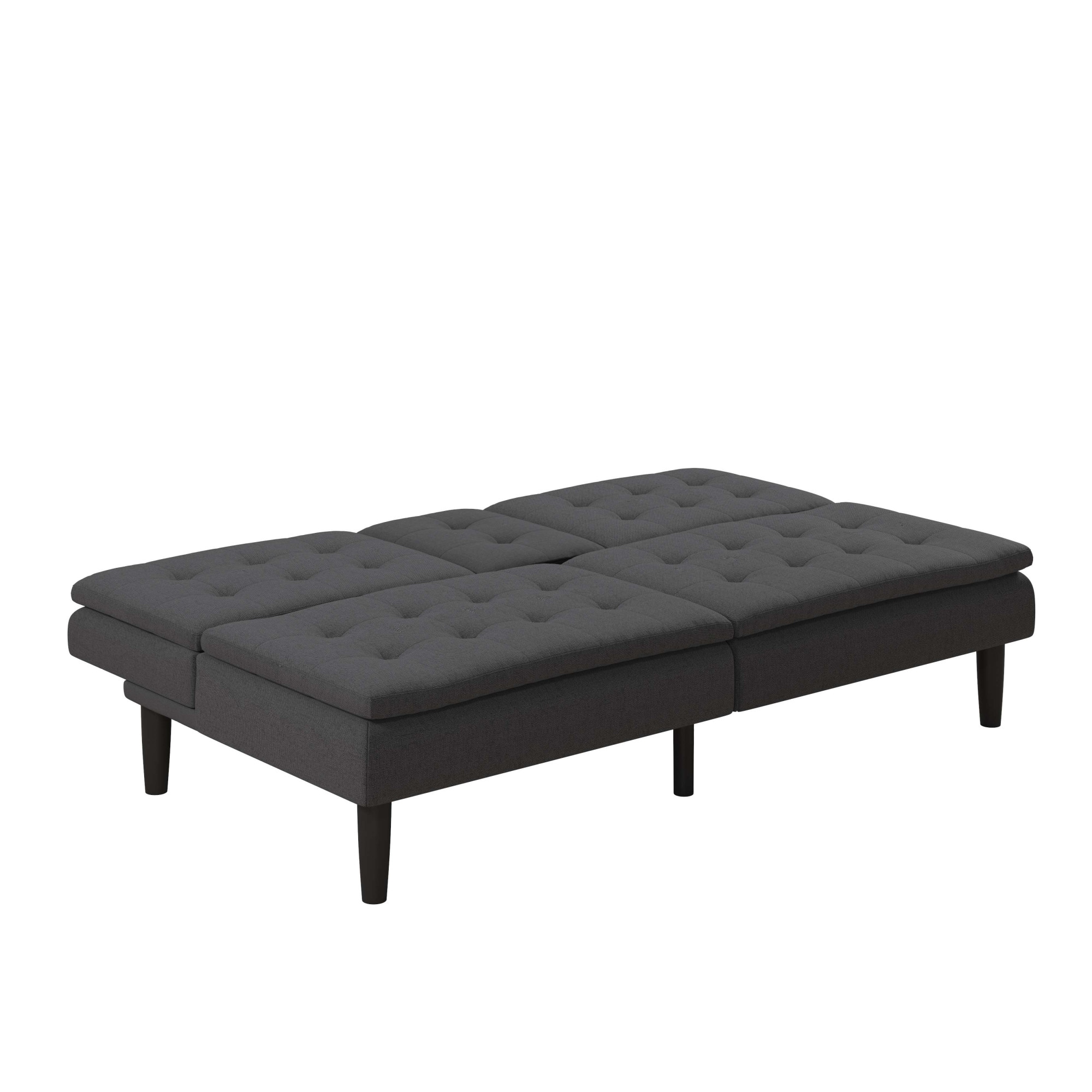 Dorel Home Schlafsofa »MAINE, Kinosofa mit Relax- und Bettfunktion, 2 Getränkehalter,« Liegefläche 190 x 110 cm, Webstoff und Kunstleder