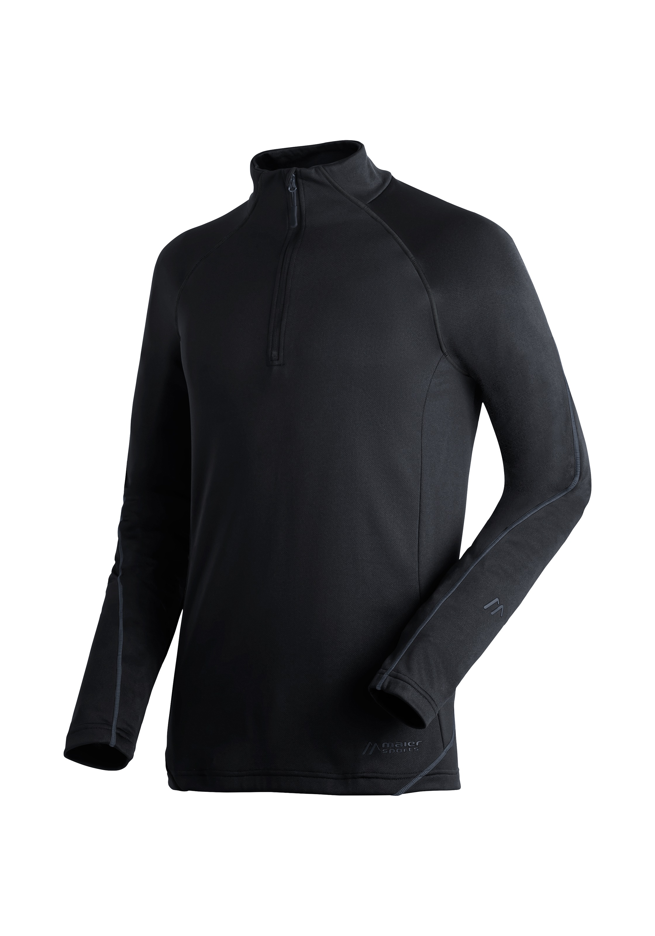 Maier Sports Funktionsshirt »Roger« funktionaler Herren Midlayer für Outdoor Touren und Ausflüge
