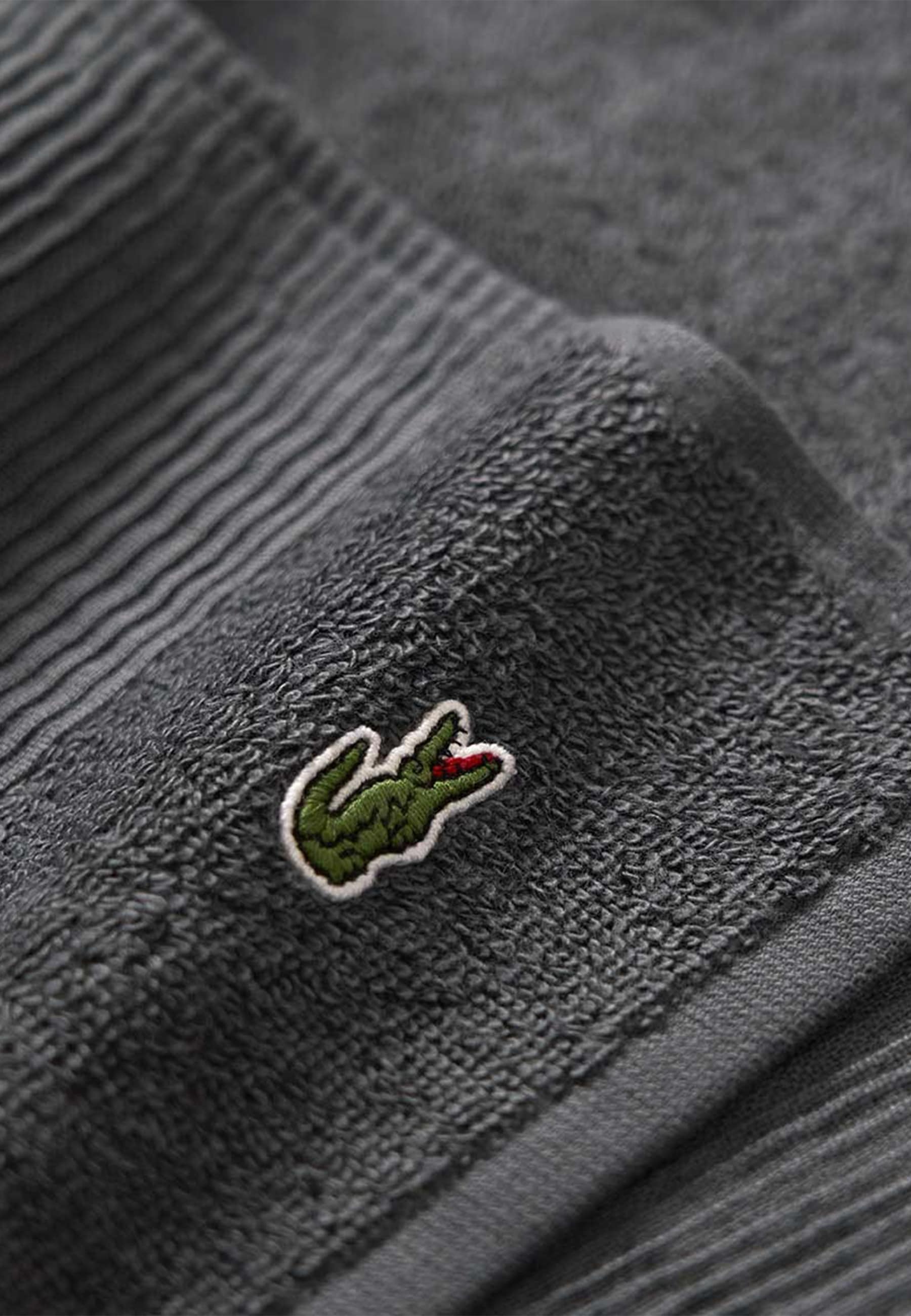 Lacoste Badetuch »LLECROCO« mit Label-Applikationen