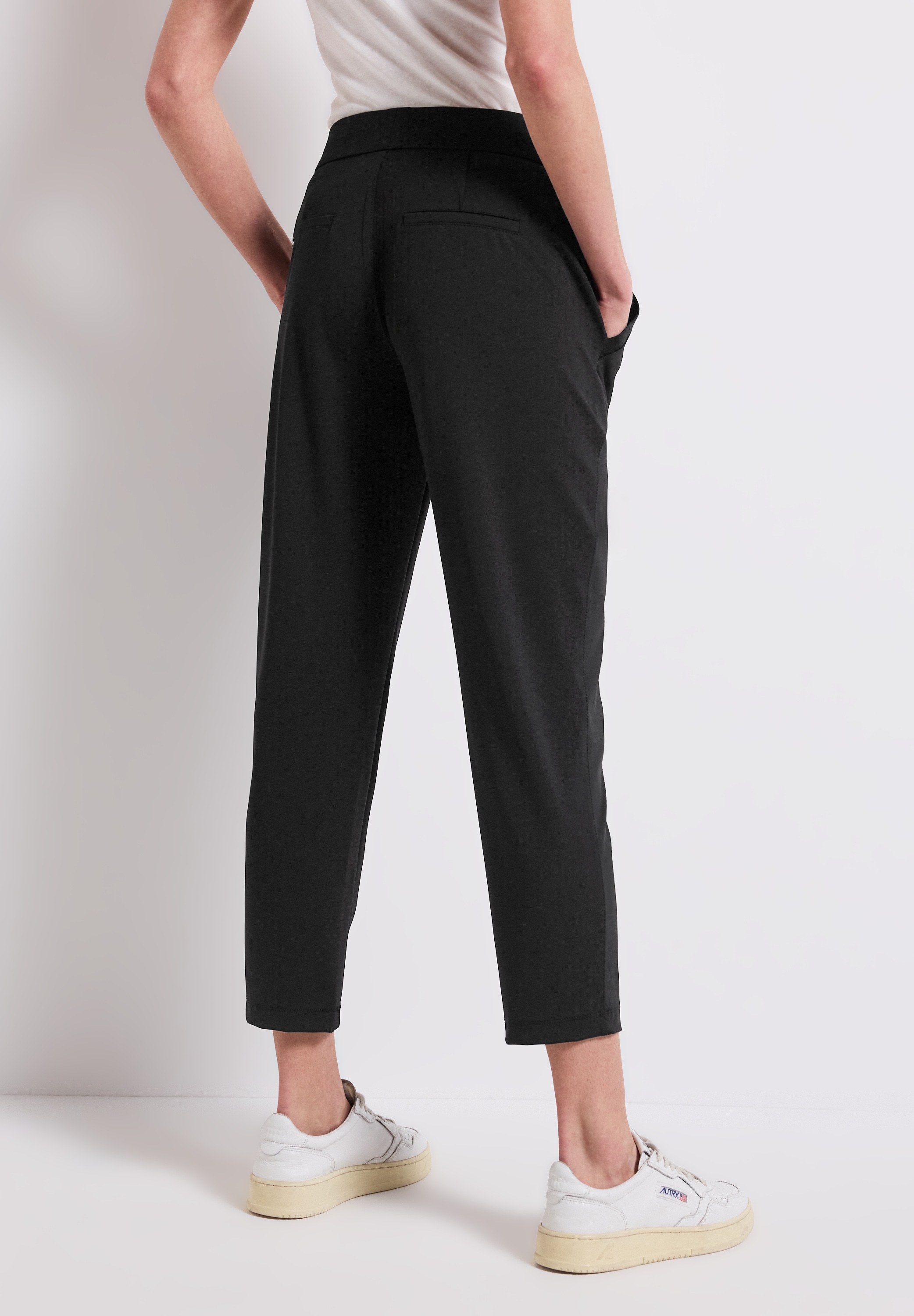 STREET ONE Pantalon en tissu »Style Bonny«  Sommerhose mit Tunnelzug am Bund