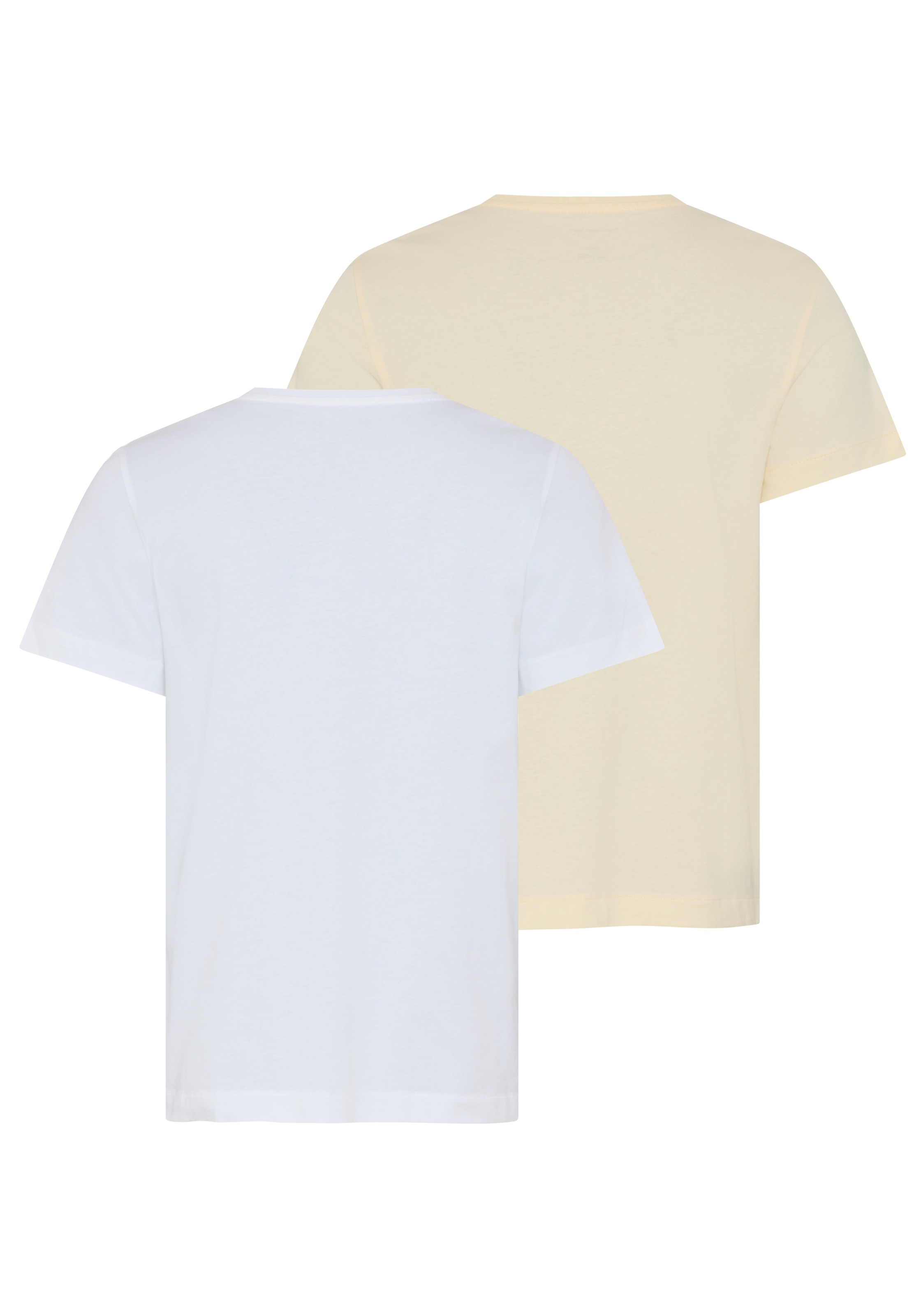 Calvin Klein T-shirt »MONOLOGO CN 2 PACK TEE« Paquet, pack de 2, 2 , inscription logo