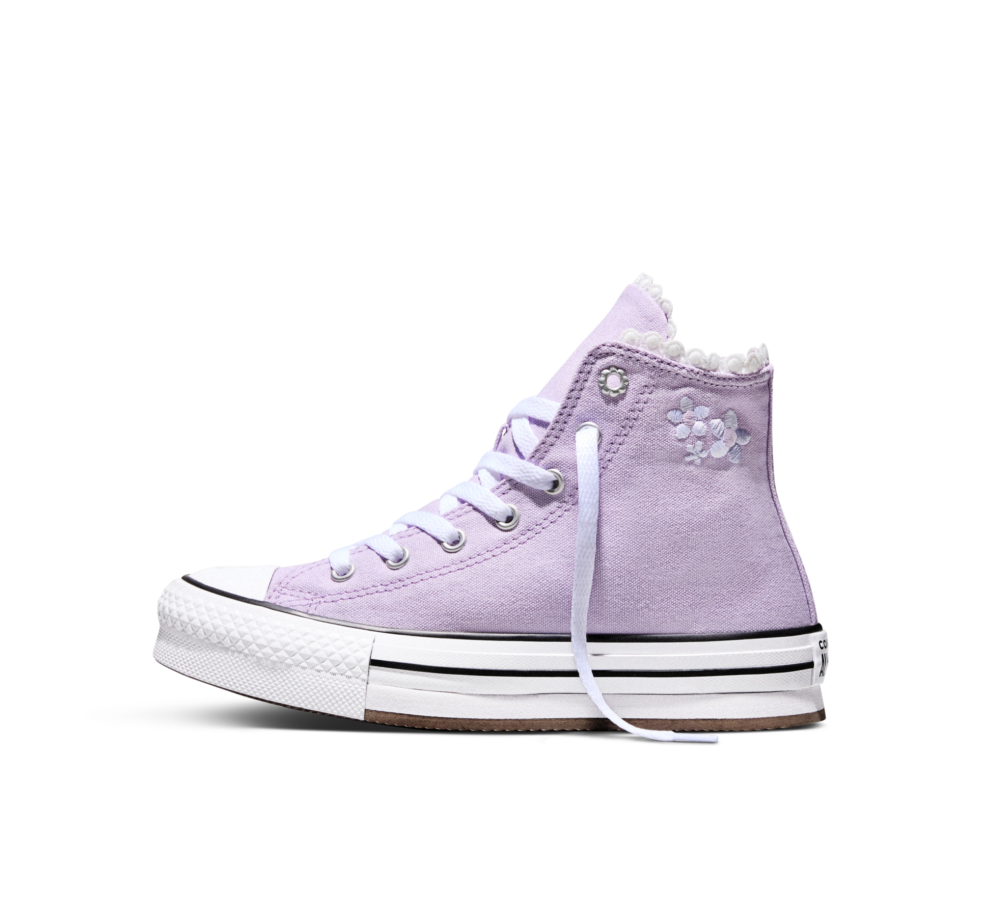 Converse Sneakers »CHUCK TAYLOR ALL STAR EVA LIFT PLATFORM BUBBLE FLOWERS«  pour adolescents, semelle élastique, confortable