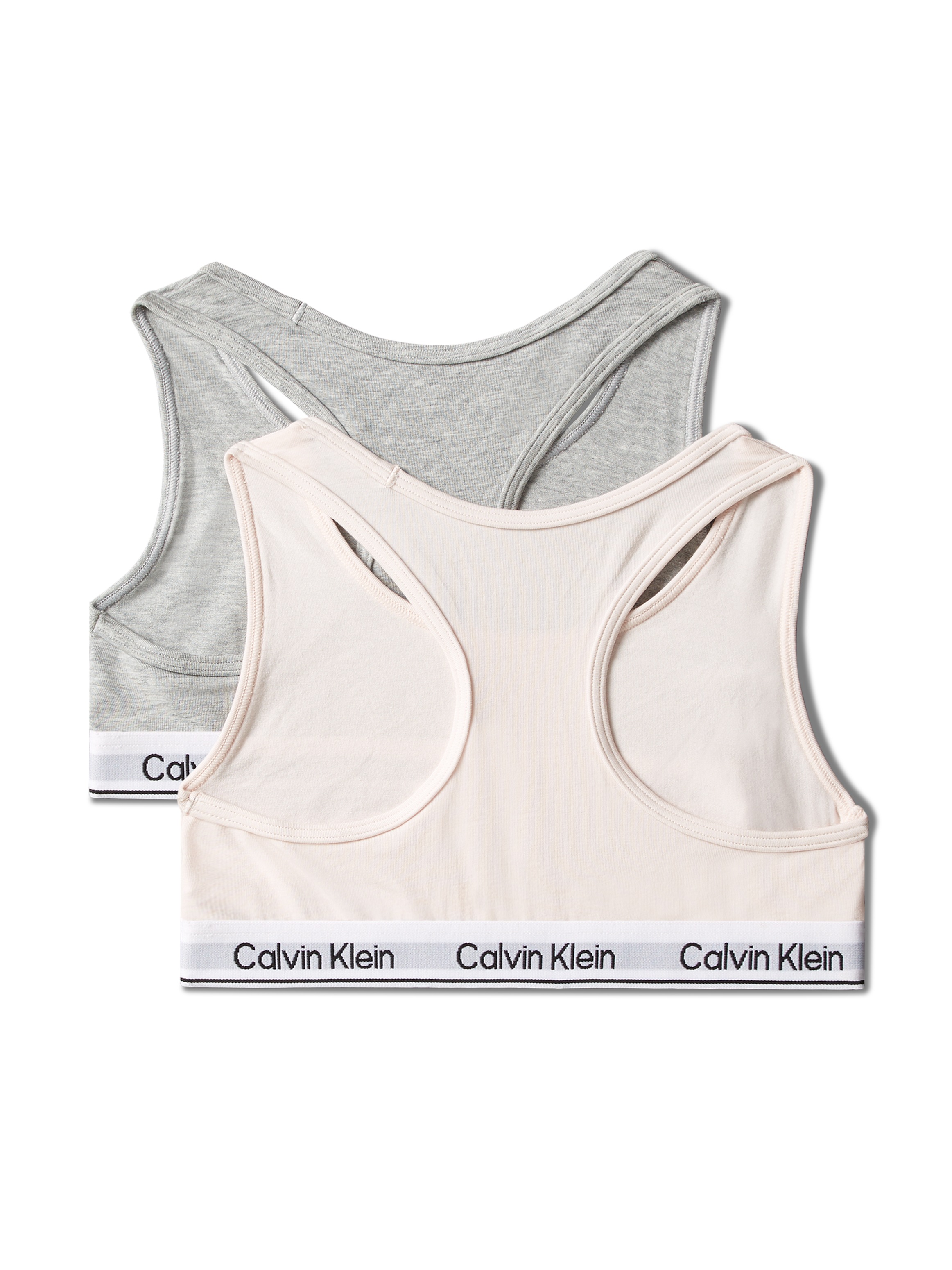 Calvin Klein Underwear Brassière »2PK BRALETTE« Paquet, pack de 2, 2 avec ceinture logo