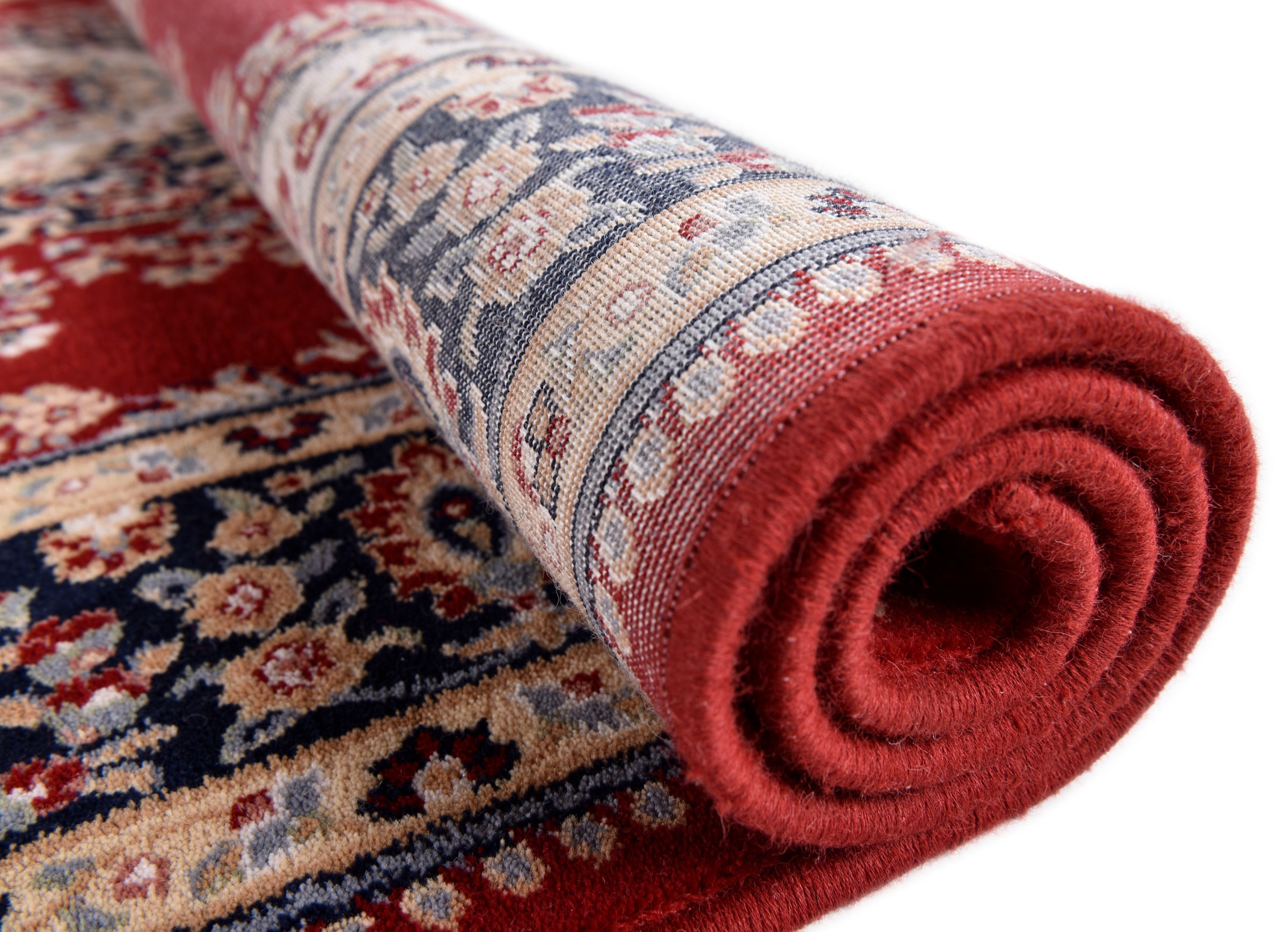 THEKO Tapis en laine »Dolna - 809« Rectangulaire 10 mm Höhe Kurzflor, reine Wolle, Orient-Optik