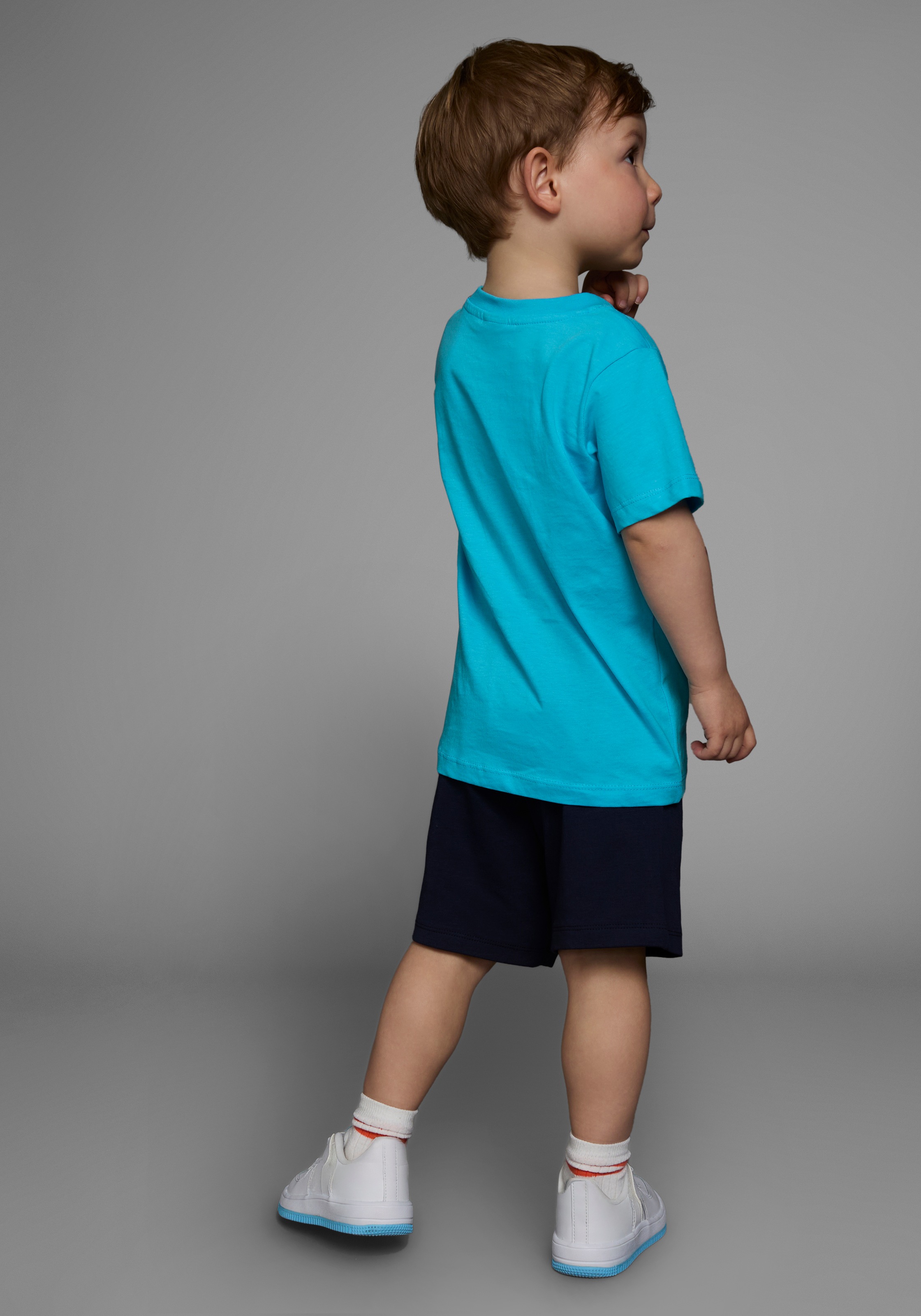 KIDSWORLD T-shirt & short »2tlg. Set T-Shirt + Sweatbermudas« Set, 2, 2 FUCHS - Print