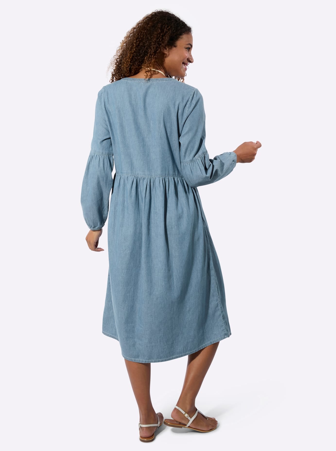 Inspirationen Robe en jean »Jeans-Kleid«