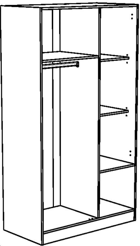 Parisot Jugendzimmer-Set Set, 5 tlg.