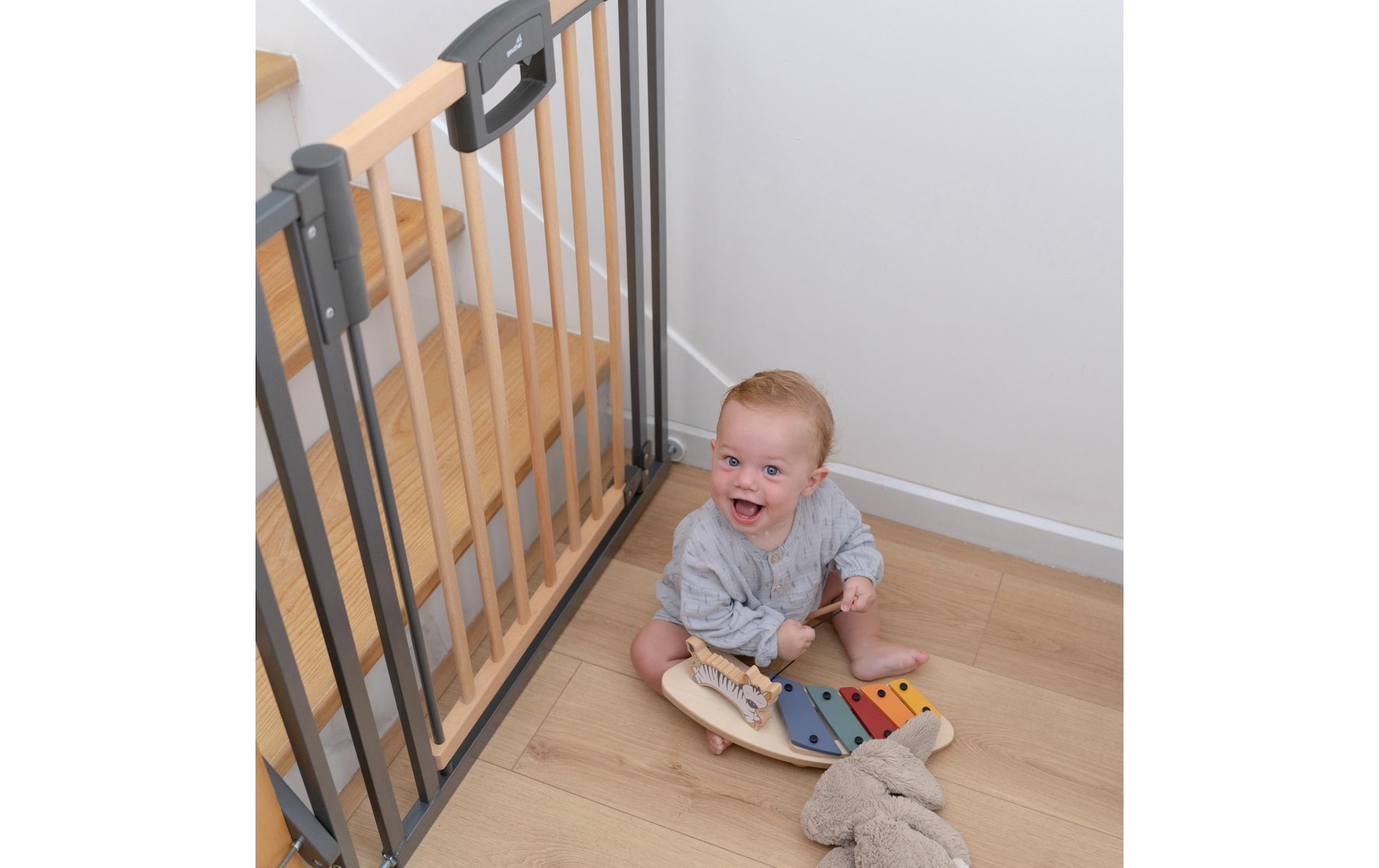 Geuther Türschutzgitter »zum Klemmen Easylock 84.5 cm - 92.5 cm«