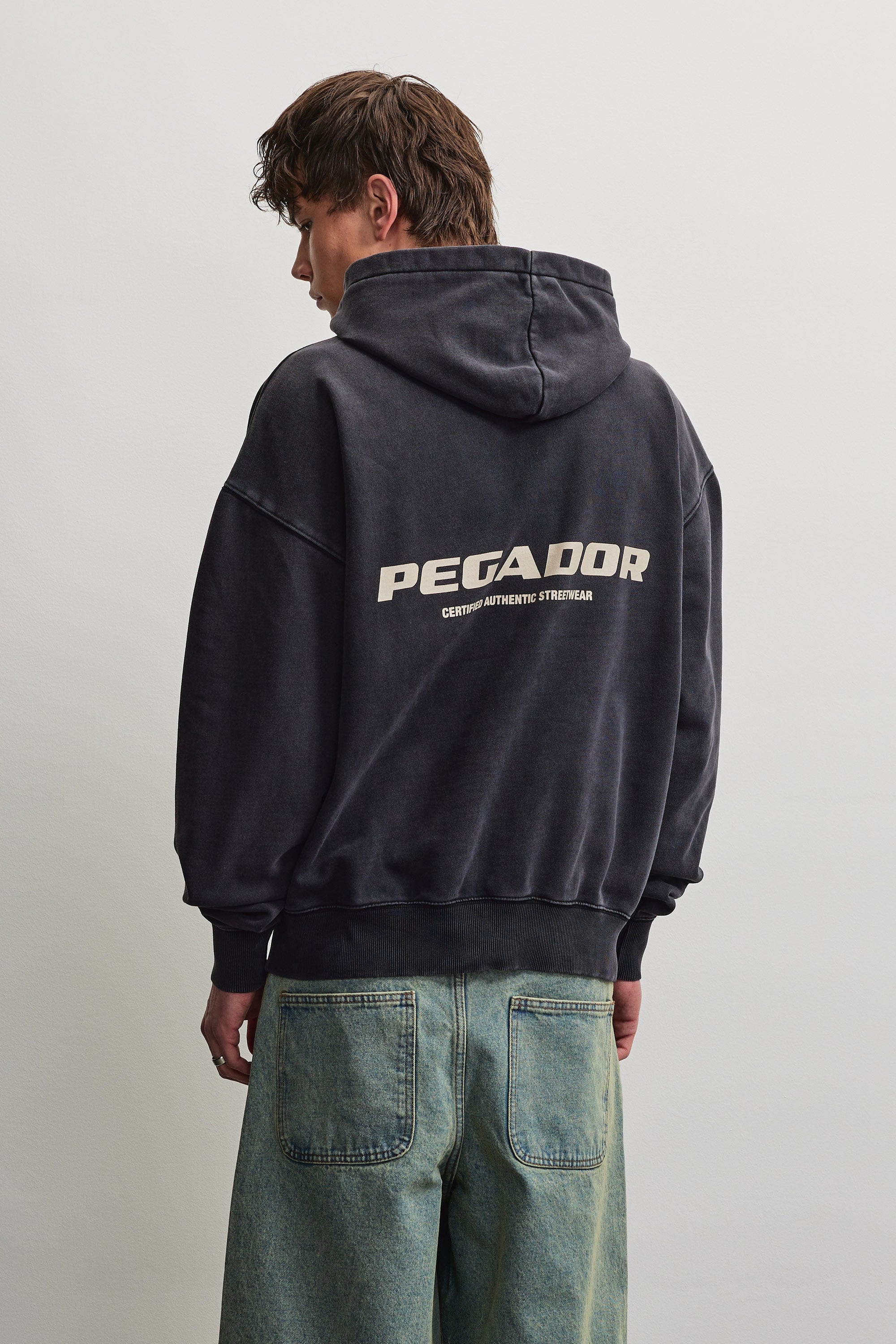 PEGADOR Sweat à capuche »COLNE LOGO OVERSIZED HOODIE«, Baumwollmischung, oversize
