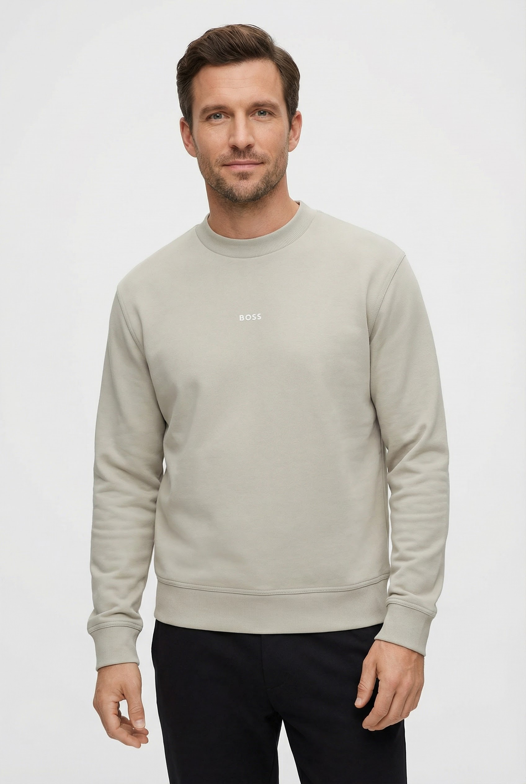 BOSS ORANGE Sweatshirt »WeSmallcrew«, mit Logo auf der Brust
