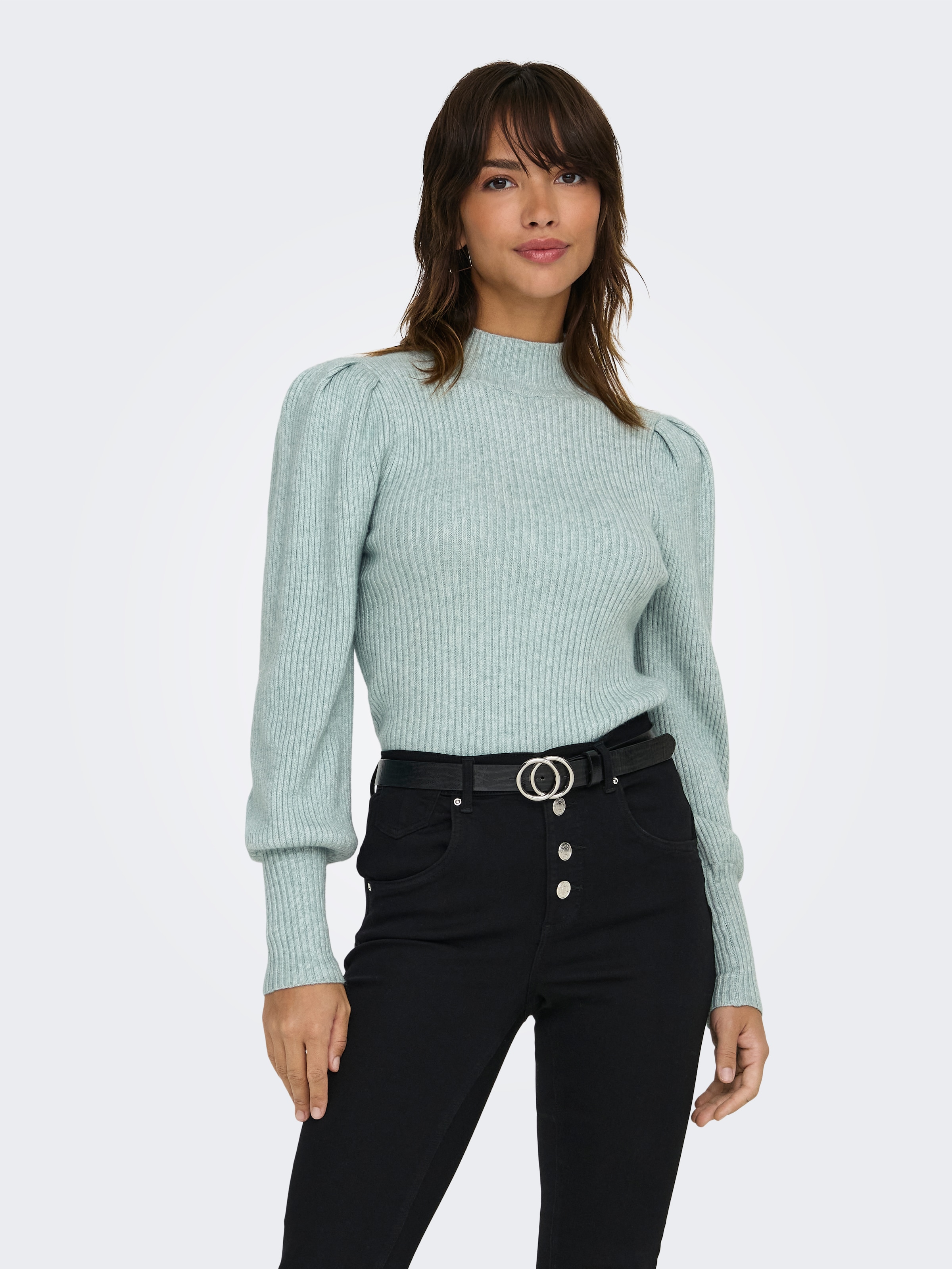 ONLY Pull en tricot »ONLKATIA L/S HIGHNECK PULLOVER KNT NOOS« Viskosemischung