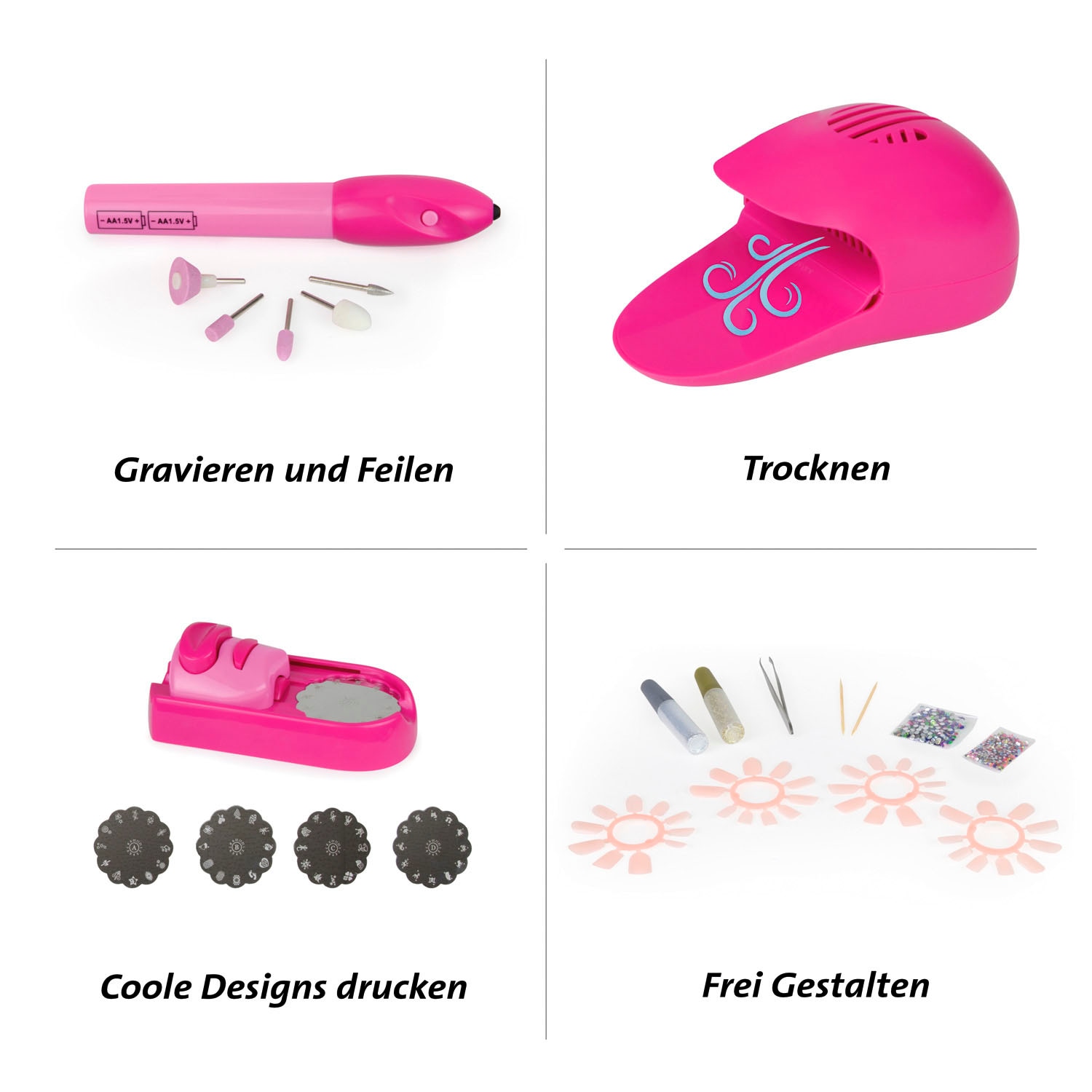 Lena® Kreativset »Mani-Pedi Nail Salon«