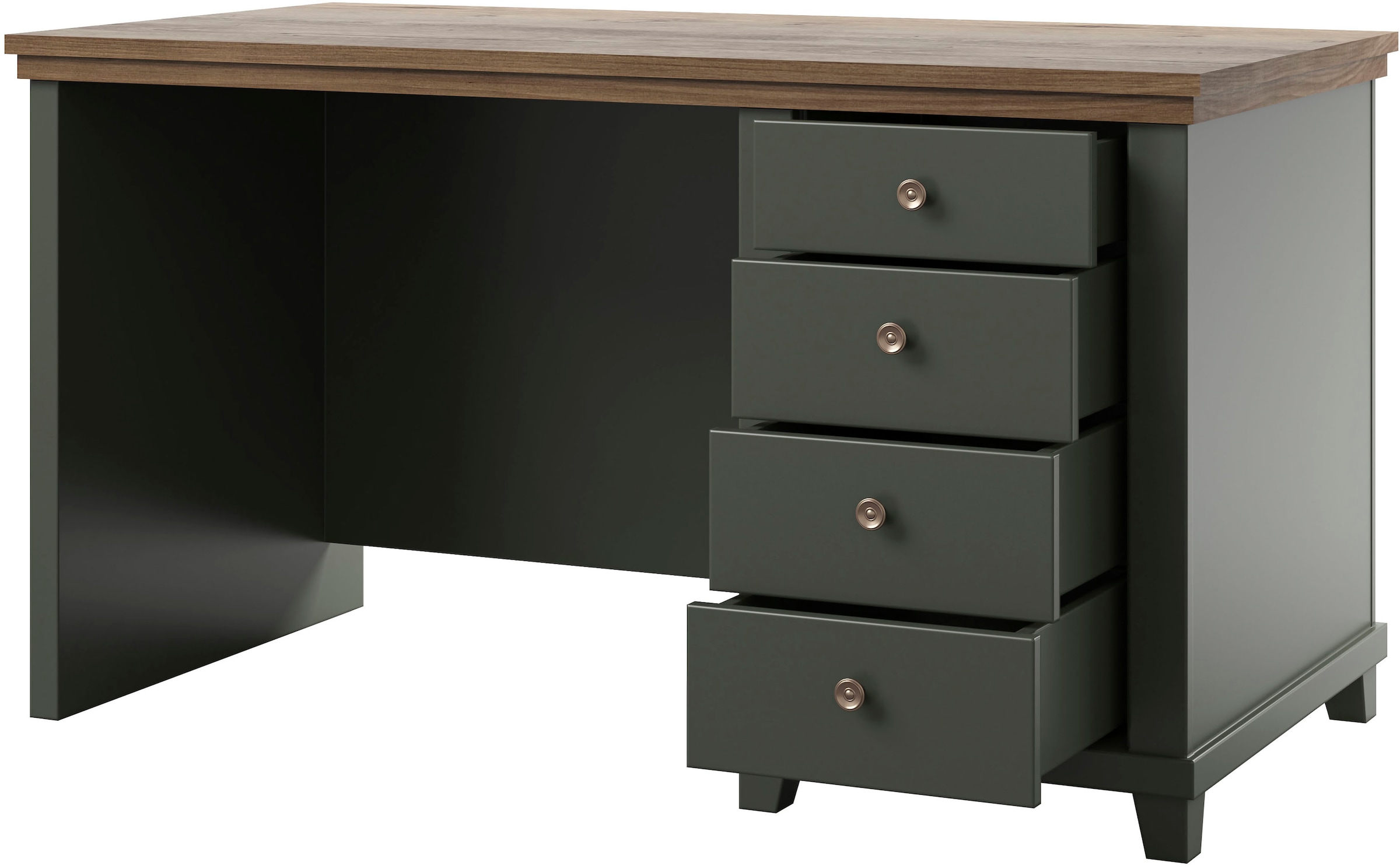 Helvetia Schreibtisch »Evora Schreibtisch« Schreibtisch in moderner Landhaus Stil