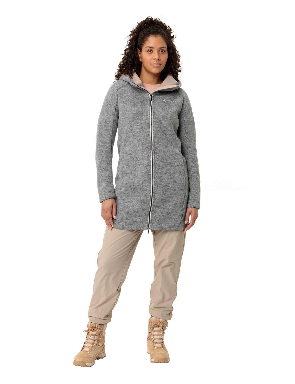 VAUDE Outdoorjacke »WOMEN'S TINSHAN COAT III« 1 Stk. tlg. mit Kapuze