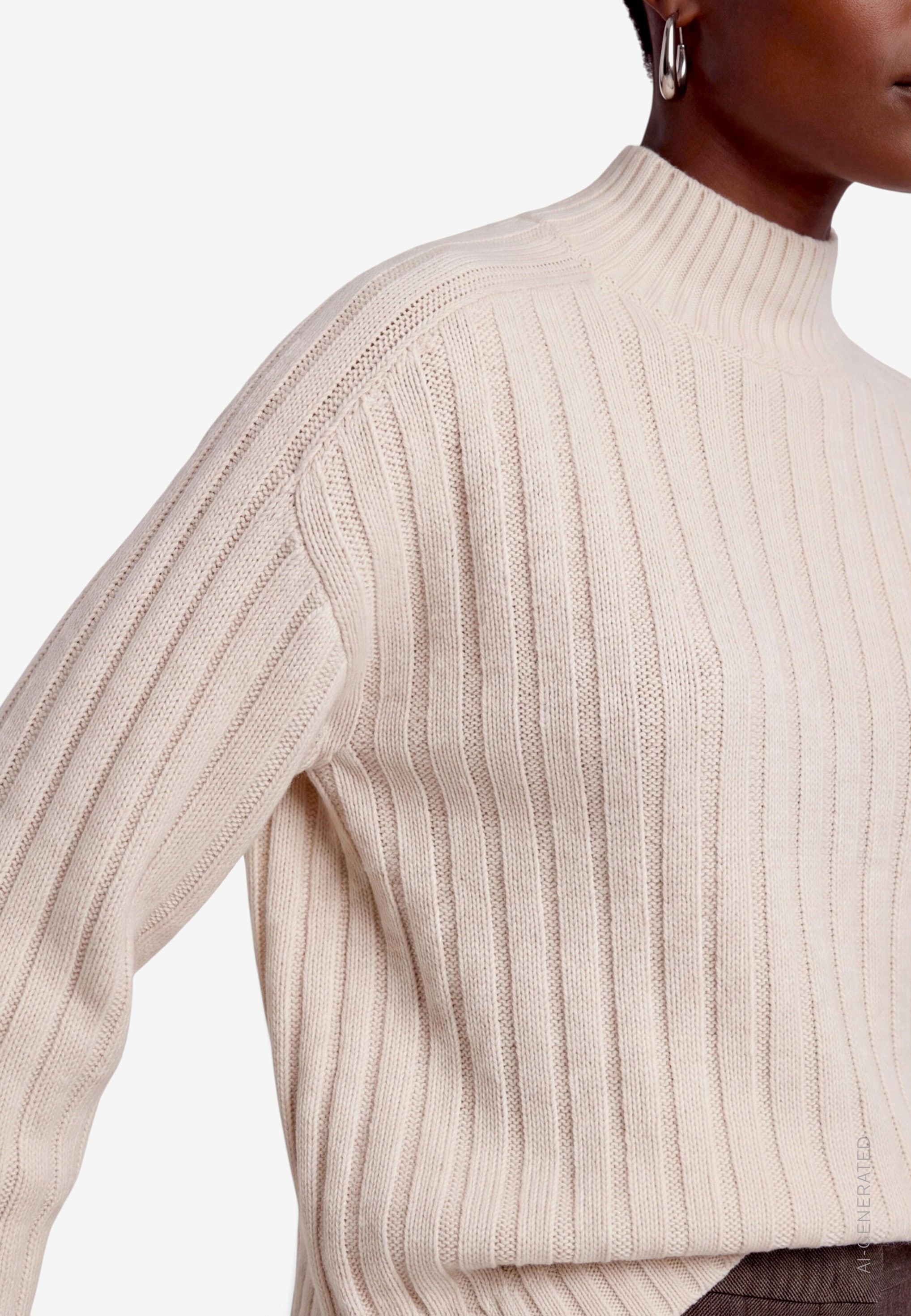 Zero Pull en tricot Winterpullover mit Stehkragen