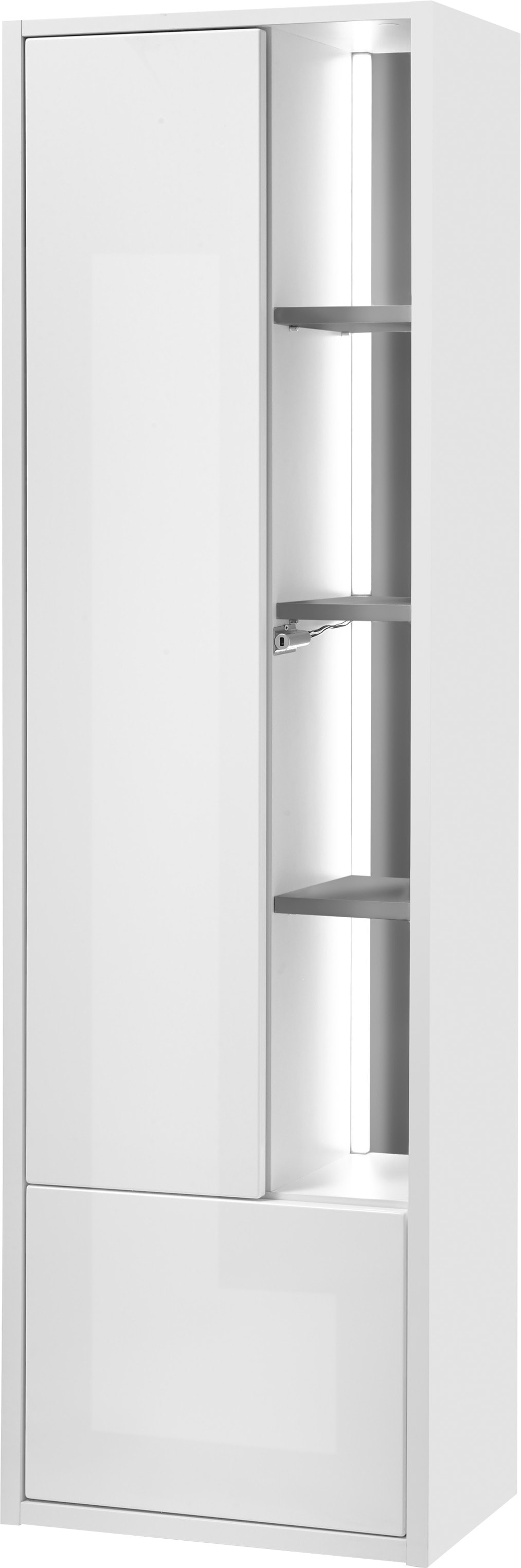 PLACES OF STYLE Badmöbel-Set »Studio Line, Bad im modernen Design, 5-teiliges Badezimmer« 5 Stk. tlg.