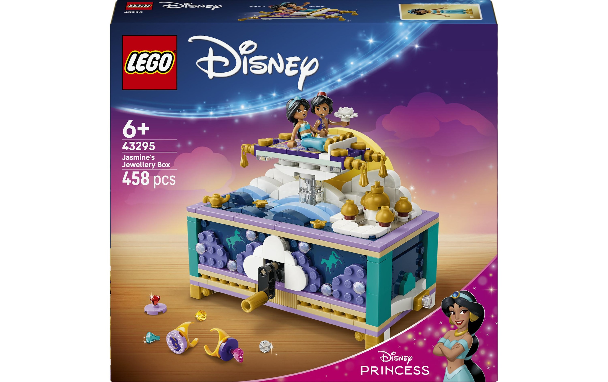 LEGO® Pions de construction »Jasmins Schmuckkästchen (43295), LEGO Disney Princess«
