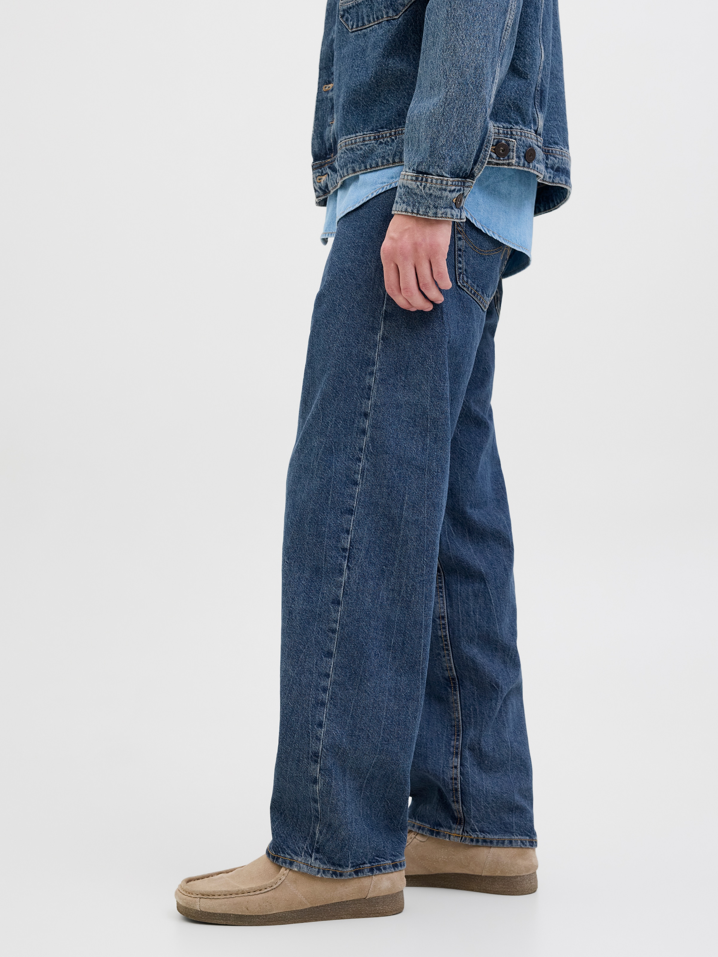 Jack & Jones Jeans Relax-fit »JJIALEX JJORIGINAL SQ 738« coton, baggy fit