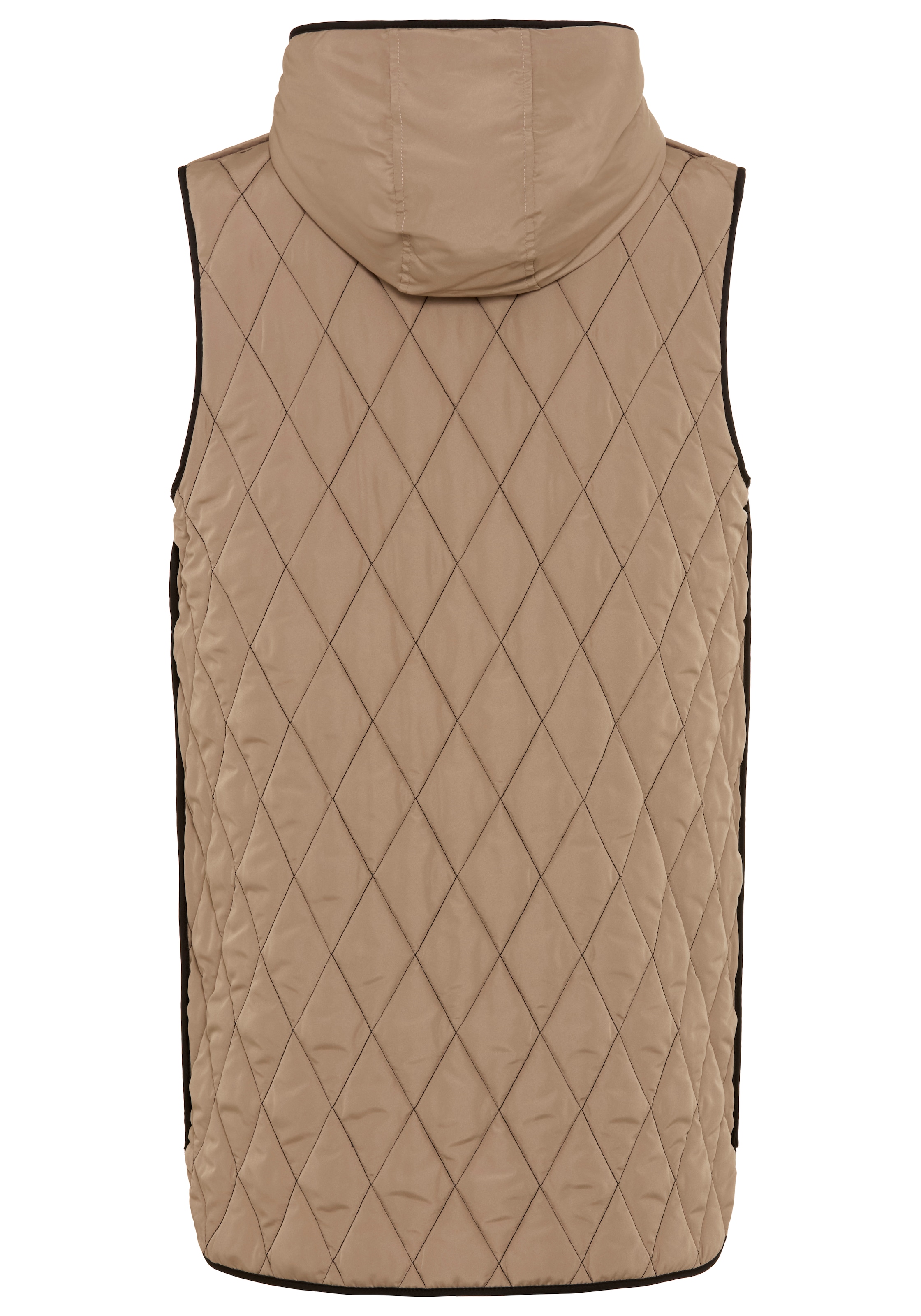 Polarino Gilet réversible »Grosse Grössen« avec fermeture éclair à double sens, chaud, coupe ample