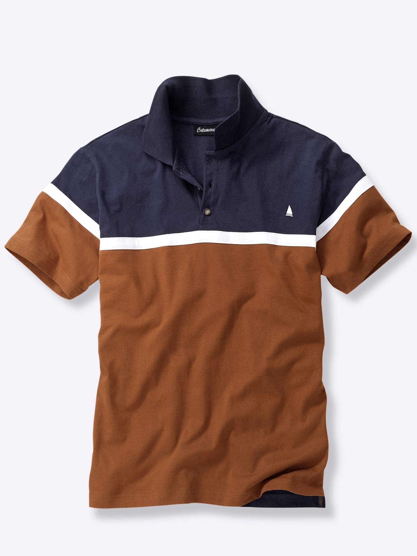 Catamaran T-shirt à manches courtes »Kurzarm-Poloshirt« 1 pièces