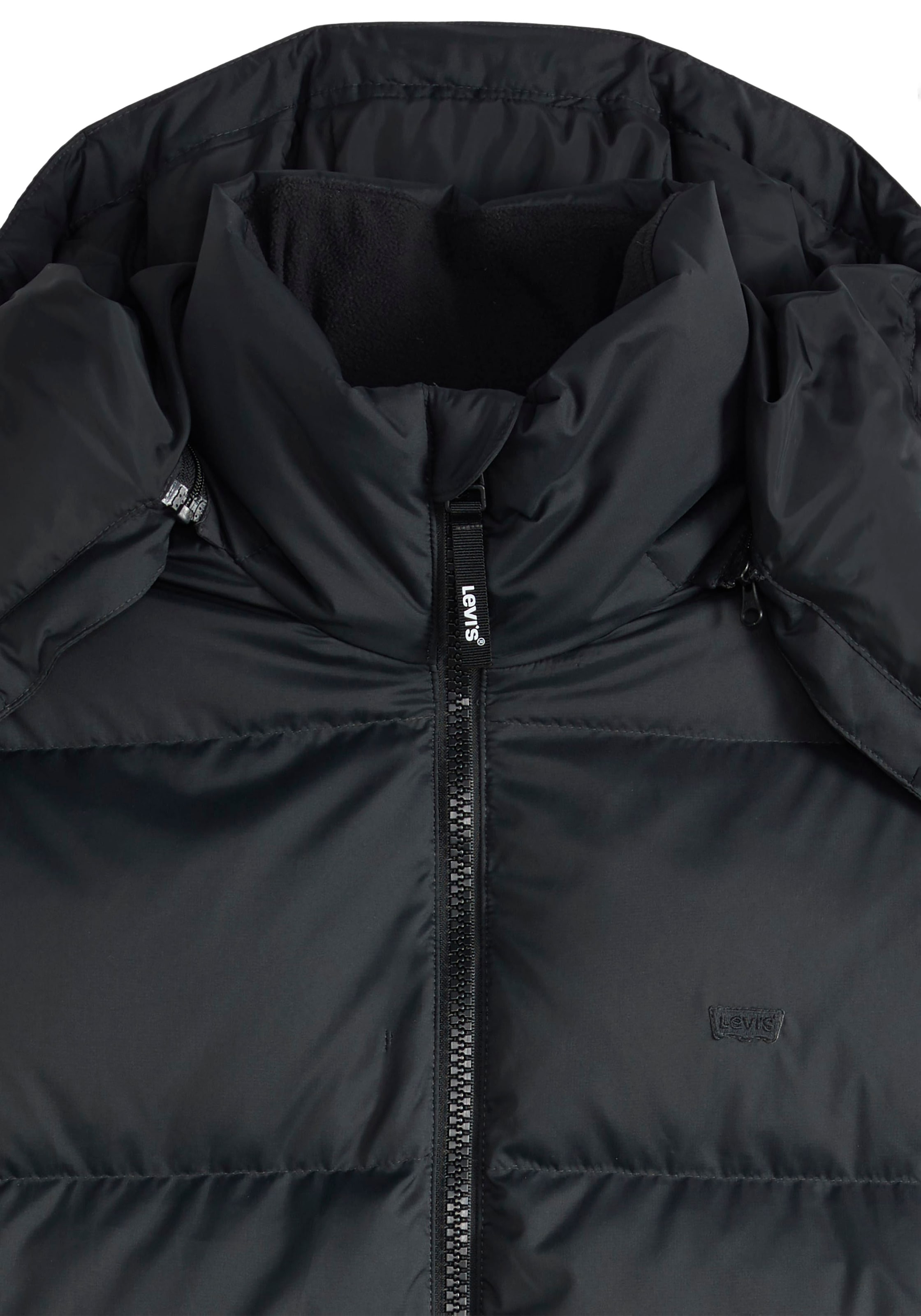 Levi's® Steppjacke »ROCKWELL HOODED PUFFER 1« mit Kapuze Hoher Stehkragen, wattiert und mit wärmendem Fleece gefüttert