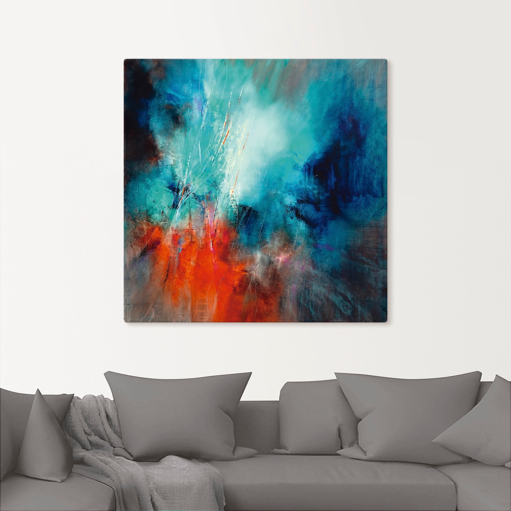 Artland Fresque murale »Frühling im Eistobel« 1 cuis tlg. als Alubild, Leinwandbild in verschied. Grössen