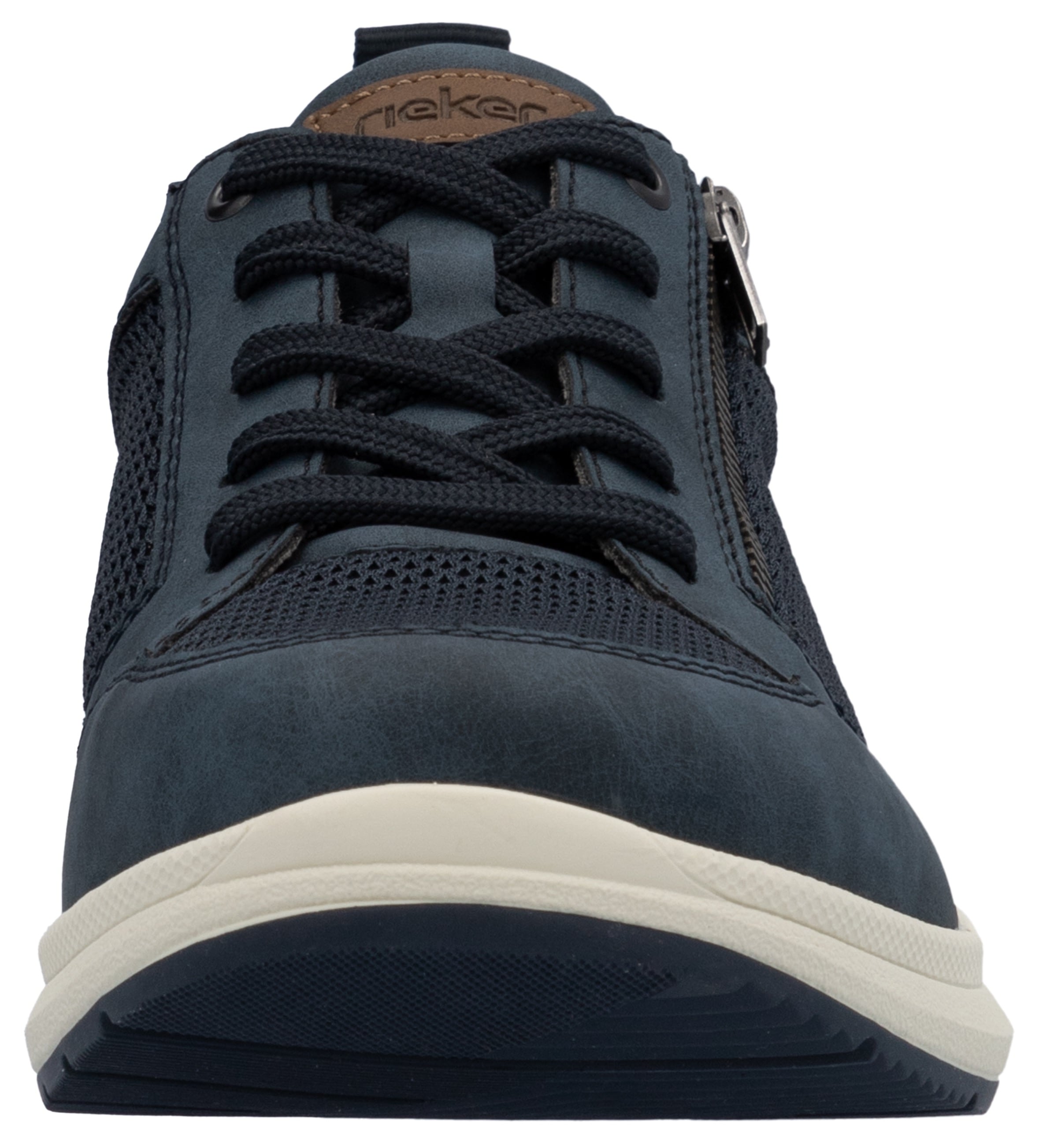 Rieker Sneakers  , chaussure basse, chaussure de loisir, chaussure à lacets avec fermeture éclair latérale