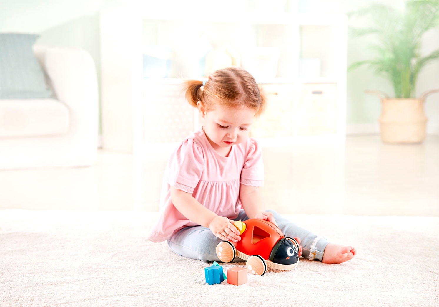 Hape Steckspielzeug »Formensortierer Marienkäfer«