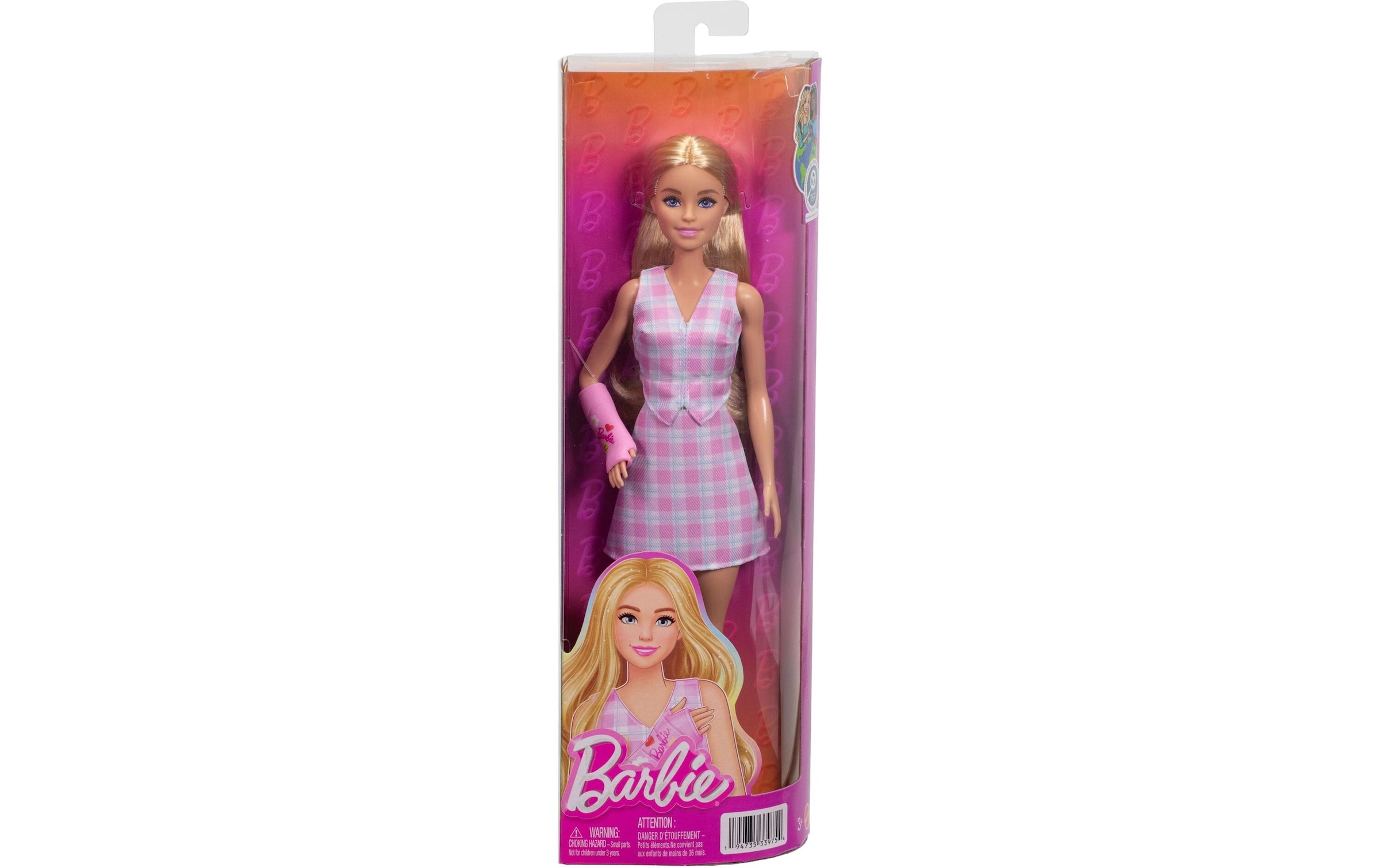 Barbie Anziehpuppe »Barbie Fashionista mit Armgips«
