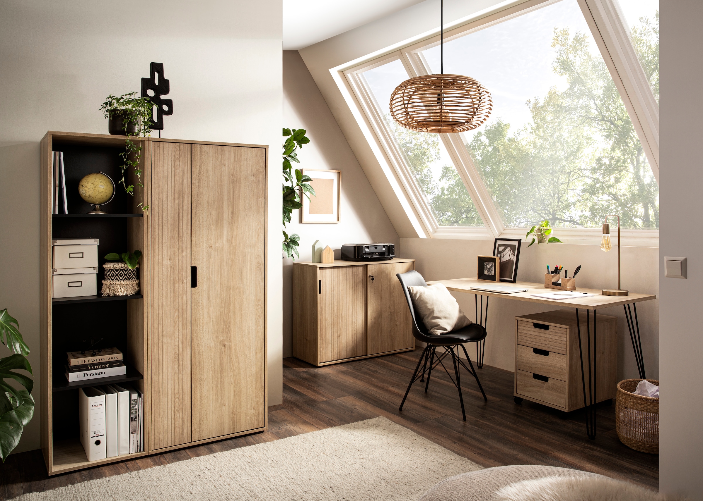 Schildmeyer Étagère à dossiers »Emmik, Breite 44,8 cm, mit 4 offenen Fächern« Made in Germany