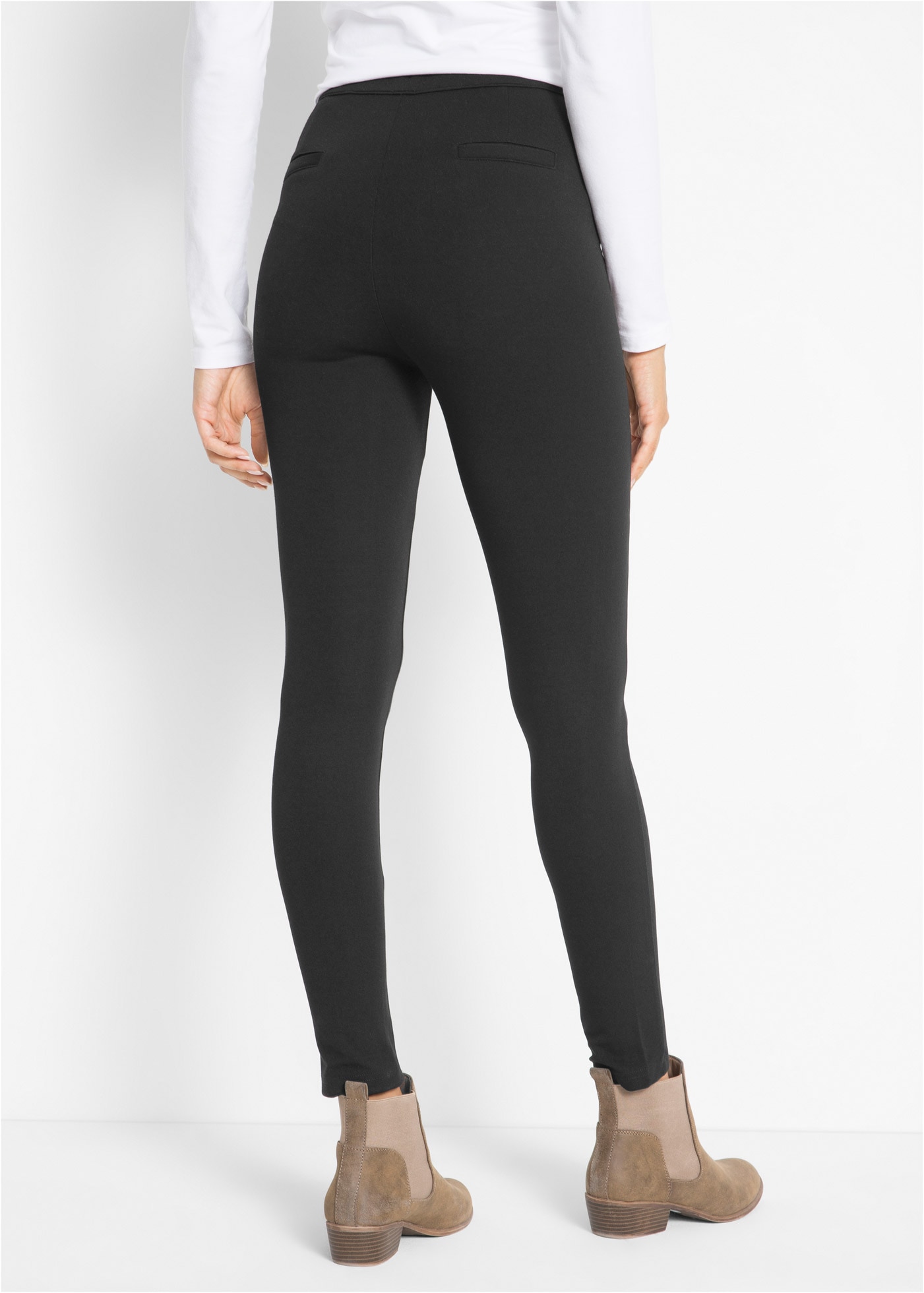 bonprix Leggings »Leggings aus Punto Di Roma«  aus Punto Di Roma, doppelt gewebter Stoff, Skinny Fit