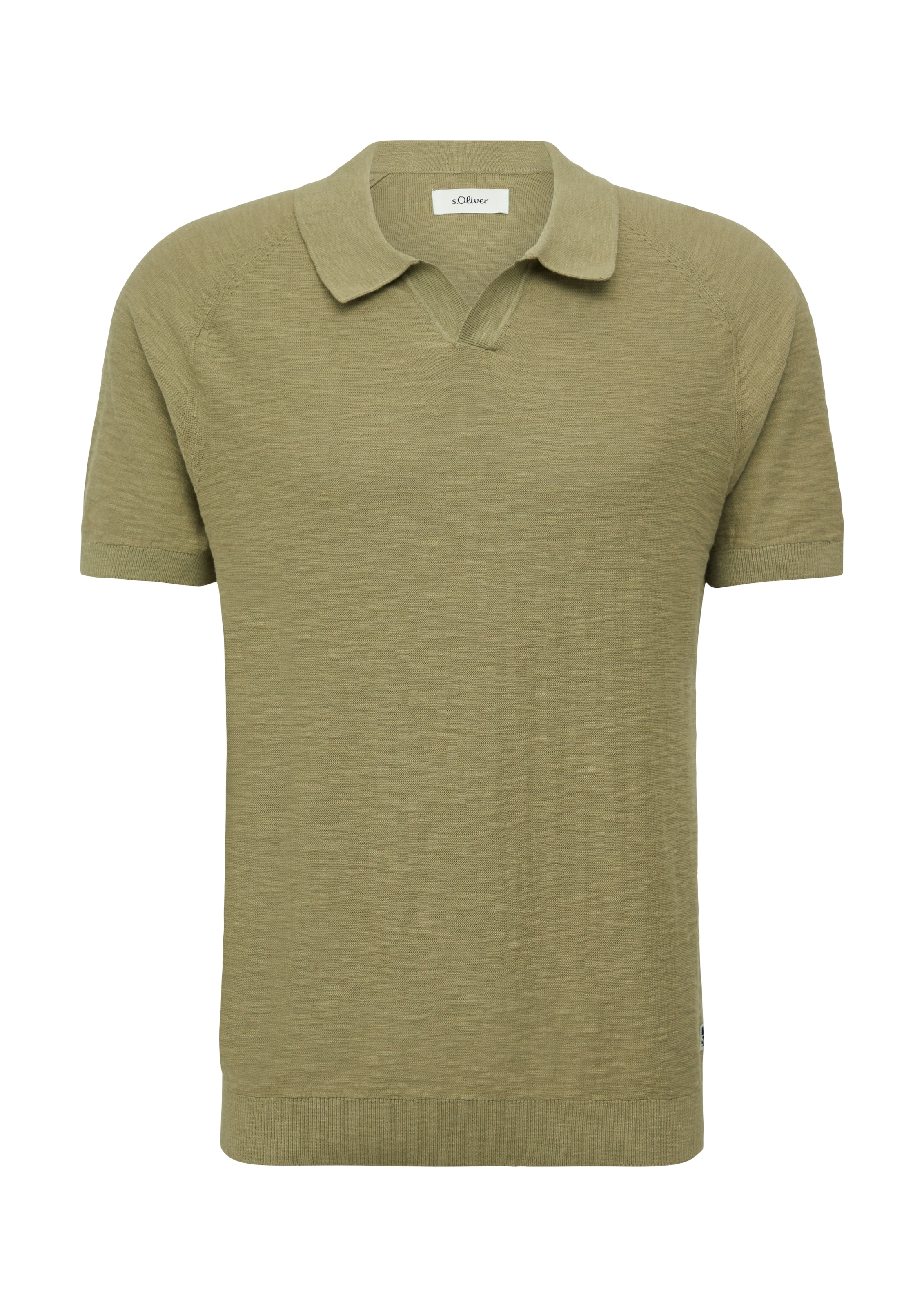 s.Oliver Polo mit Strick Muster