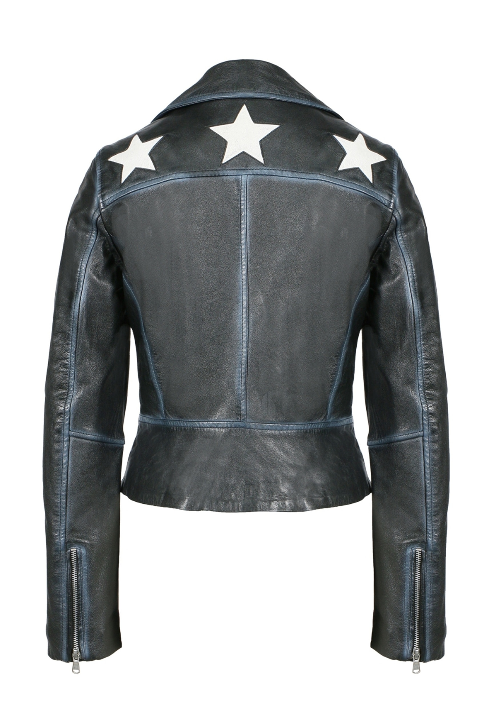 Freaky Nation Veste en cuir »Lederjacke-FN«