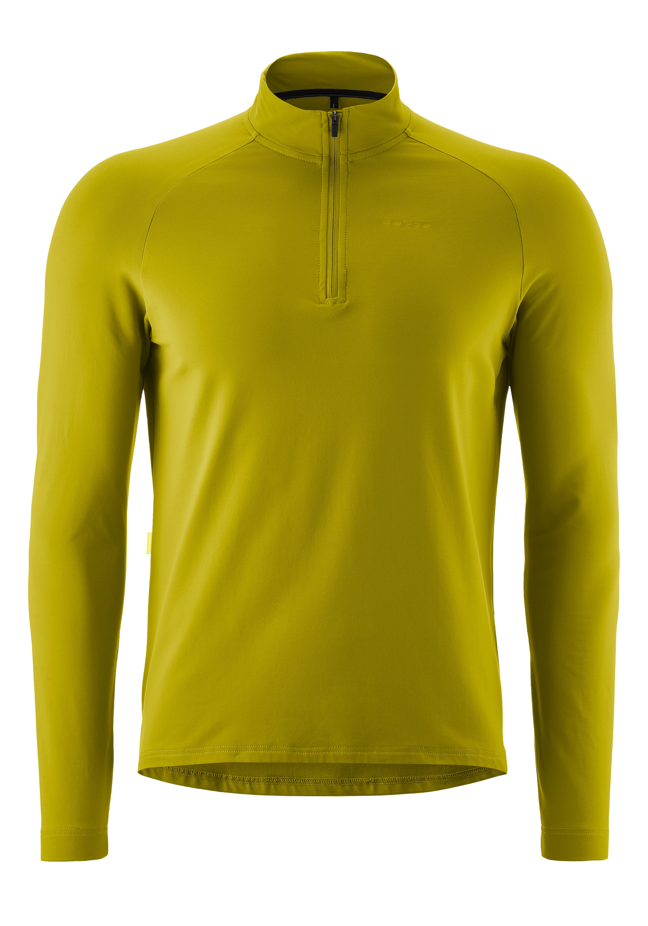 Gonso Maillot de cyclisme »Essential Jersey Longsleeve M« maillot de vélo homme manches longues, maillot intermédiaire