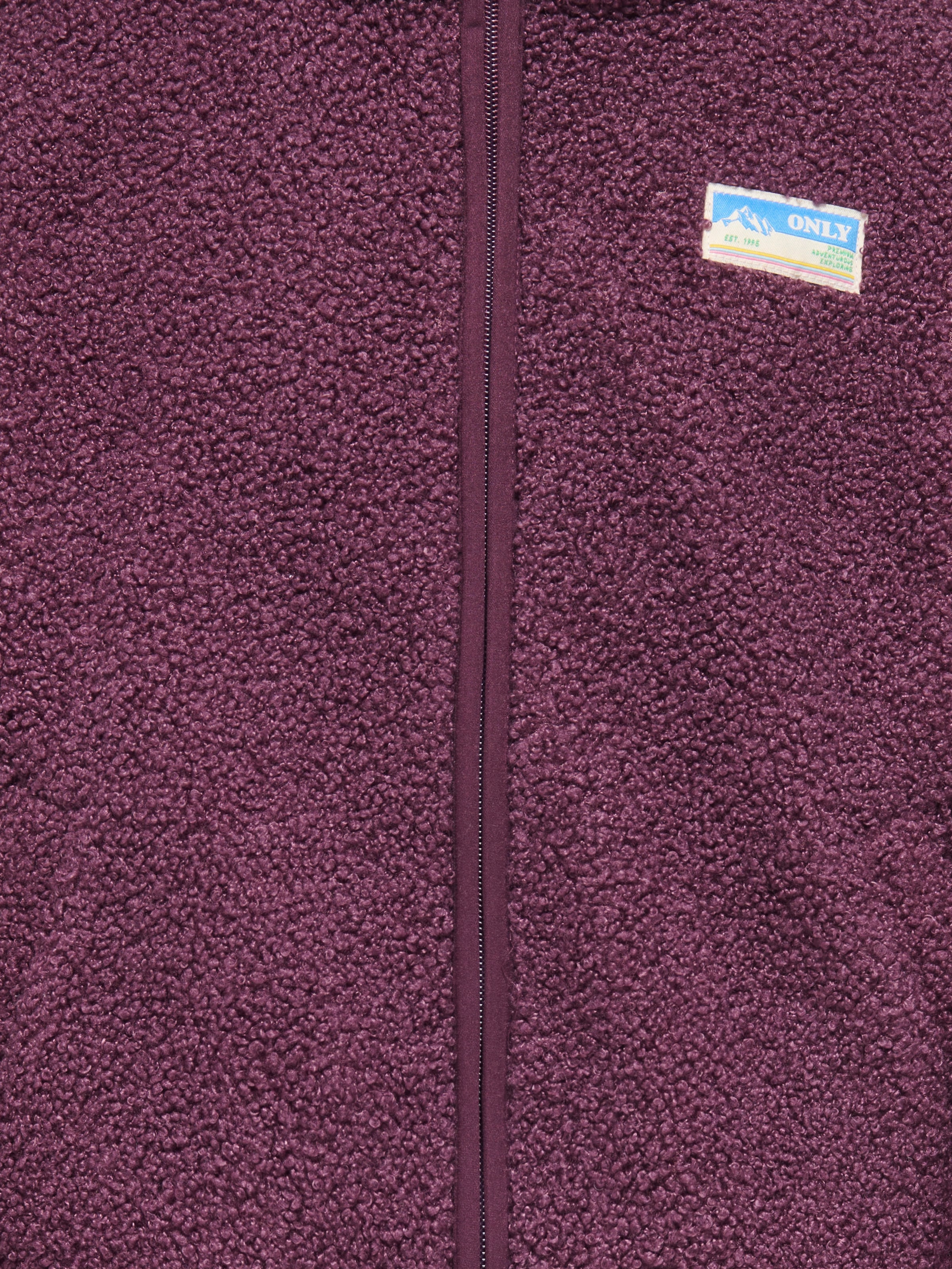 KIDS ONLY Fleecejacke »KOGEVA LIFE TEDDY JACKET CP OTW NOOS« ohne Kapuze