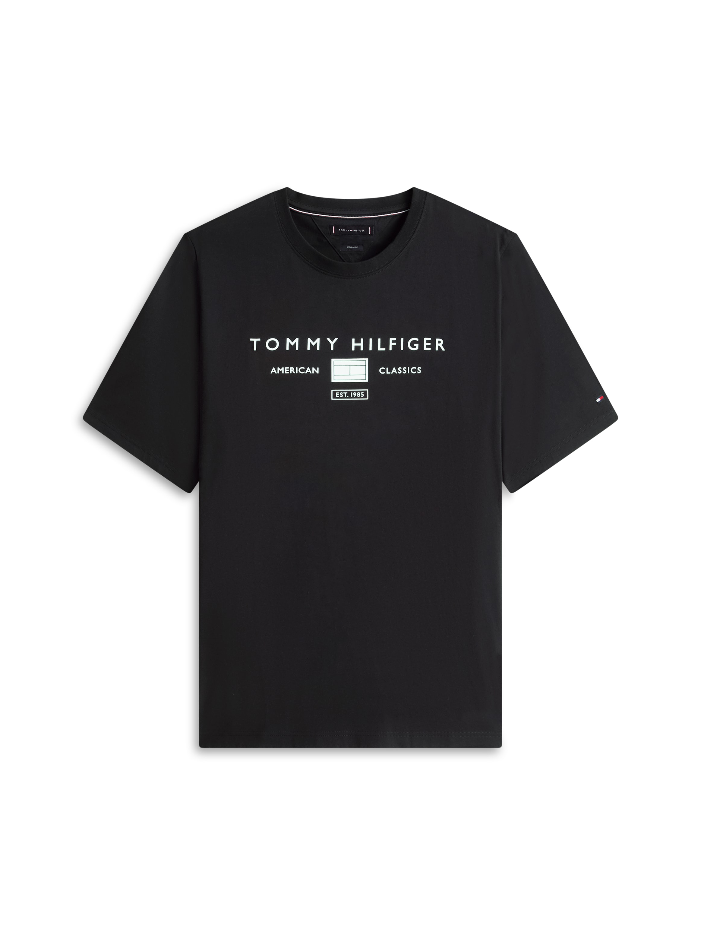 Tommy Hilfiger Big & Tall T-shirt »BT-BRAND LOVE MONO STACK« Grandes tailles, en jersey avec logo, coupe normale