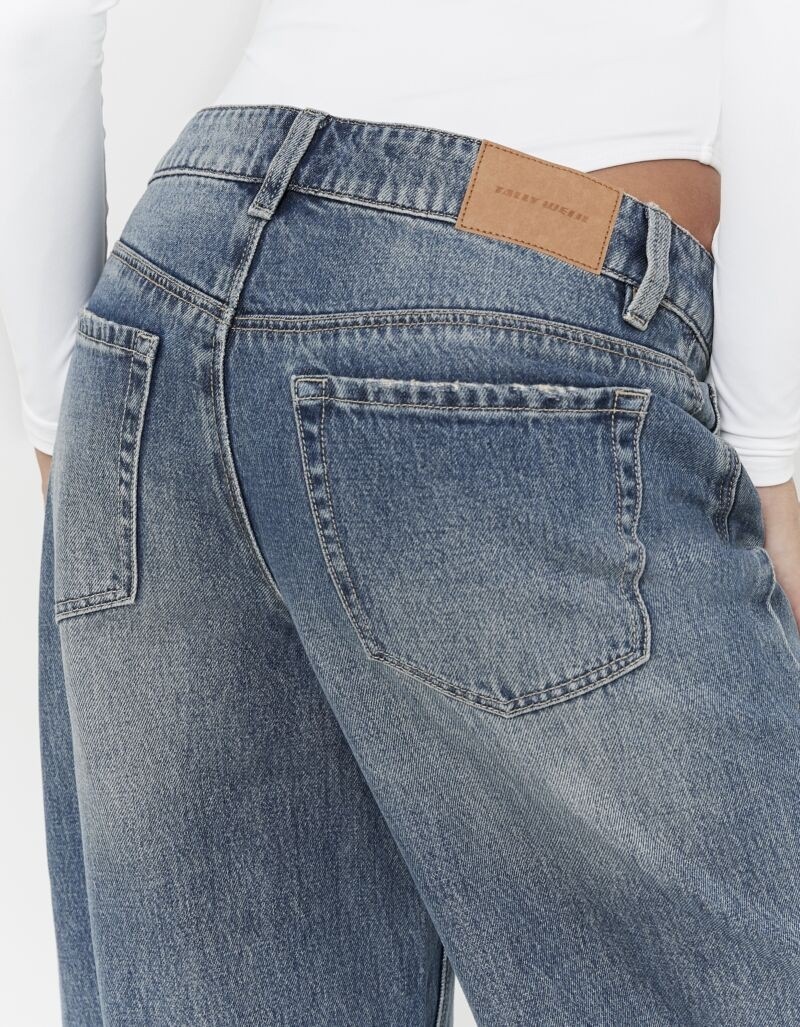 Tally Weijl High-waist-Jeans »SPADEJOELLE« Baumwollmischung, barrel fit