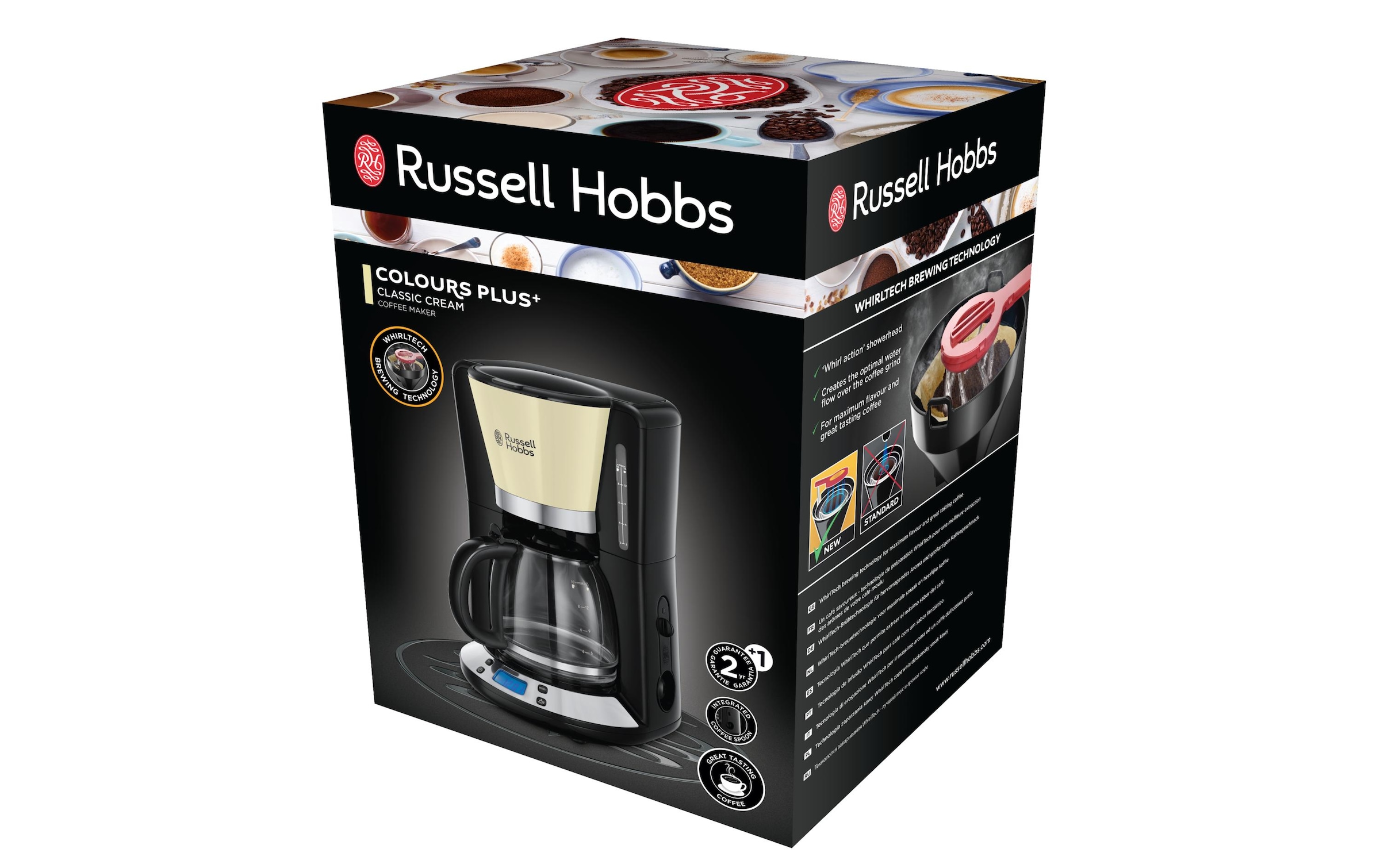 RUSSELL HOBBS Filterkaffeemaschine »Colours Plus«