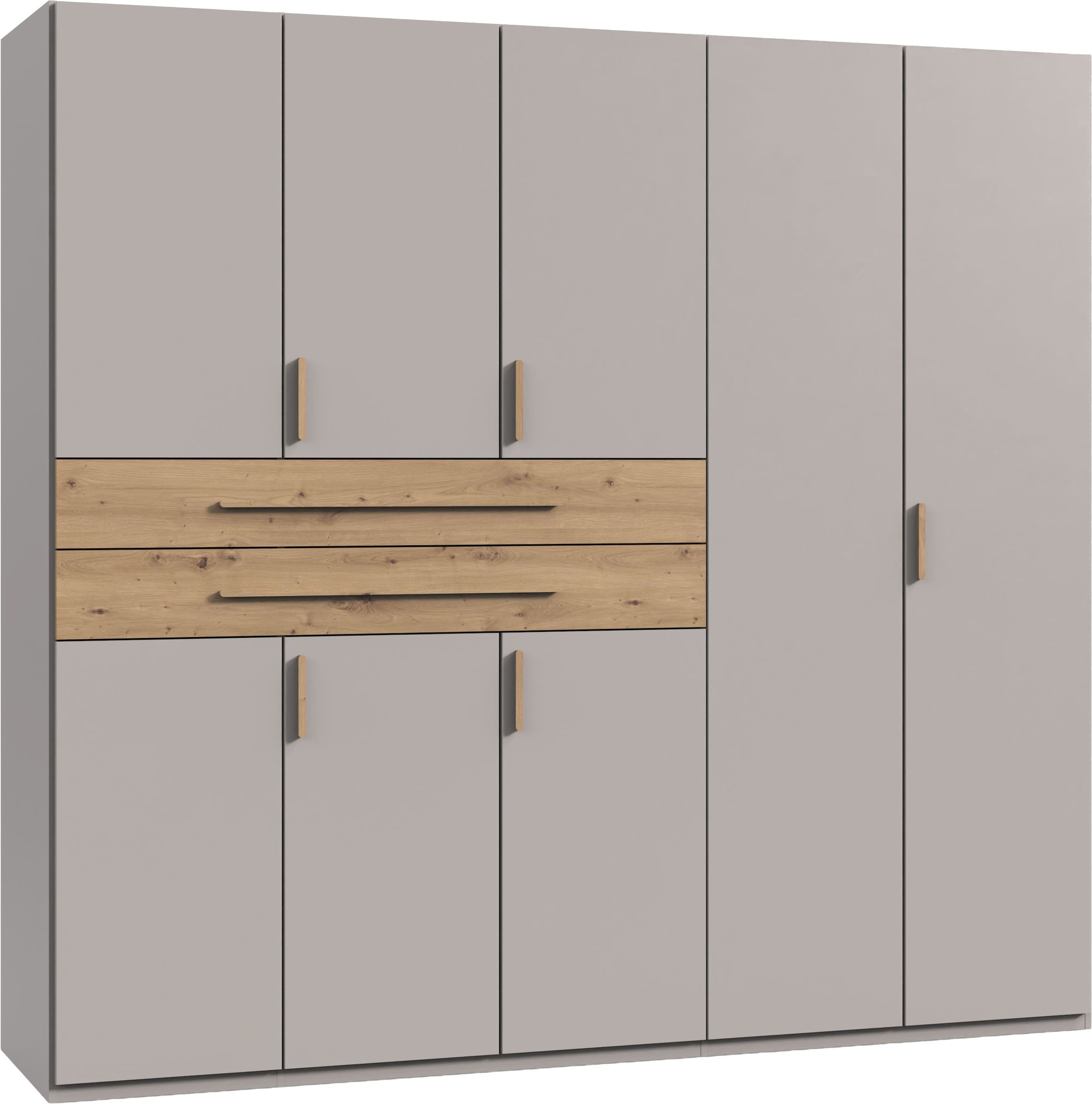 Wimex Armoire à portes battantes »Digit Kleiderschrank wahlweise mit oder ohne Spiegel« Schlafzimmer Schrank Bestseller im modernem Design,  erhältlich in den Breiten 225cm oder 270cm (mit 8 oder 10 Türen)