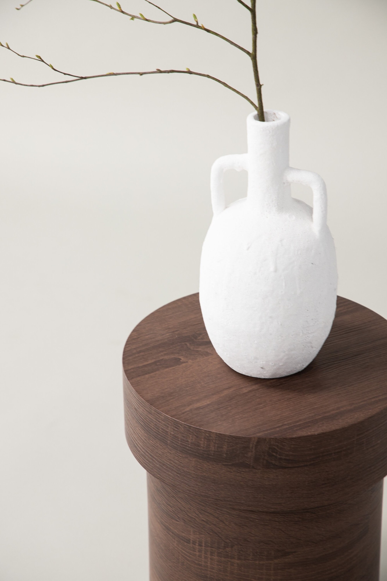 Venture Home Table d'appoint »Malung, kompakter runder Beistelltisch, FSC, Ø 35 cm« Ablagetisch, MDF, rund, schlicht, kompakt, modern