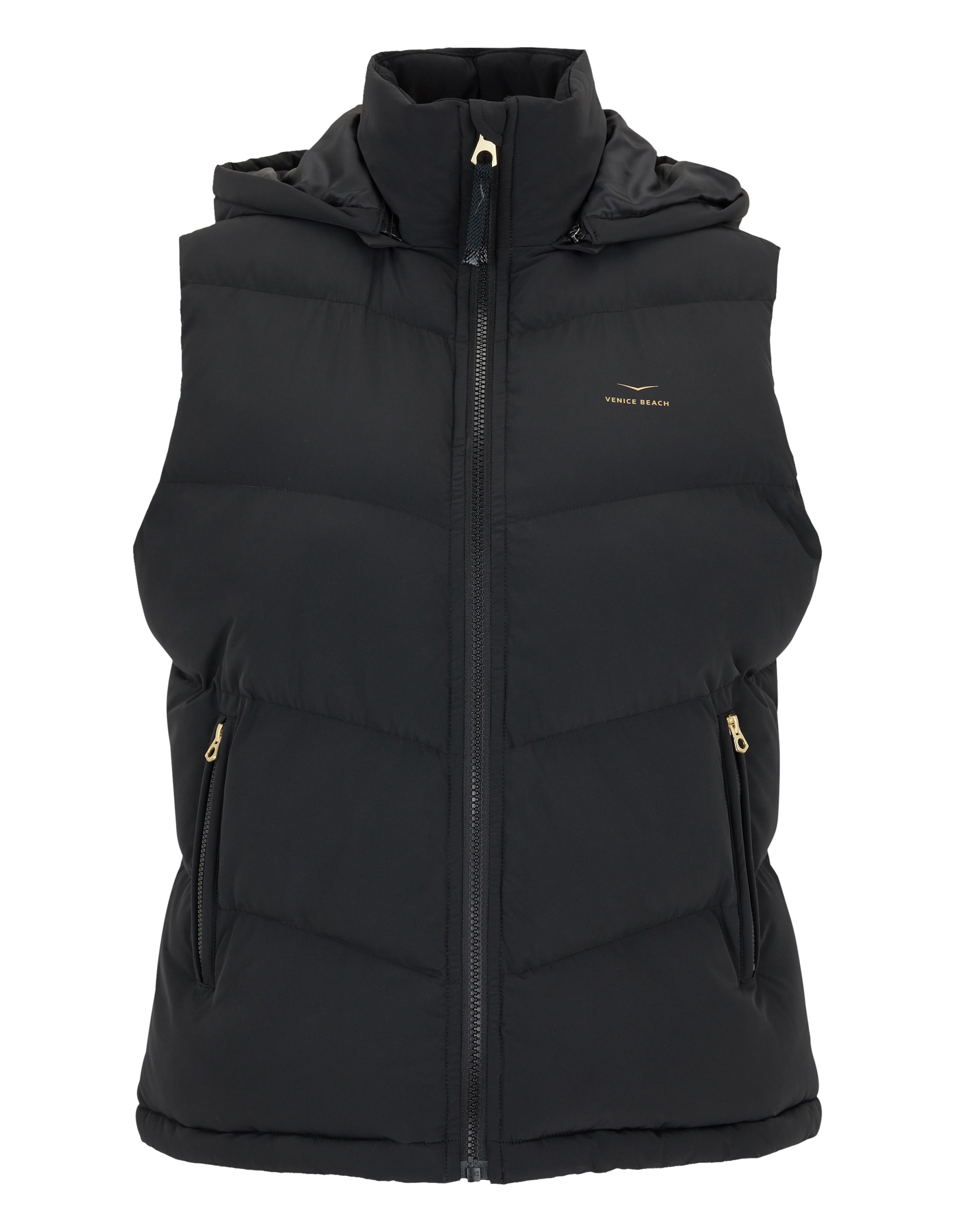 Venice Beach Gilet matelassé »D WESTE ISSI« avec fermeture éclair, en polyester, coupe normale