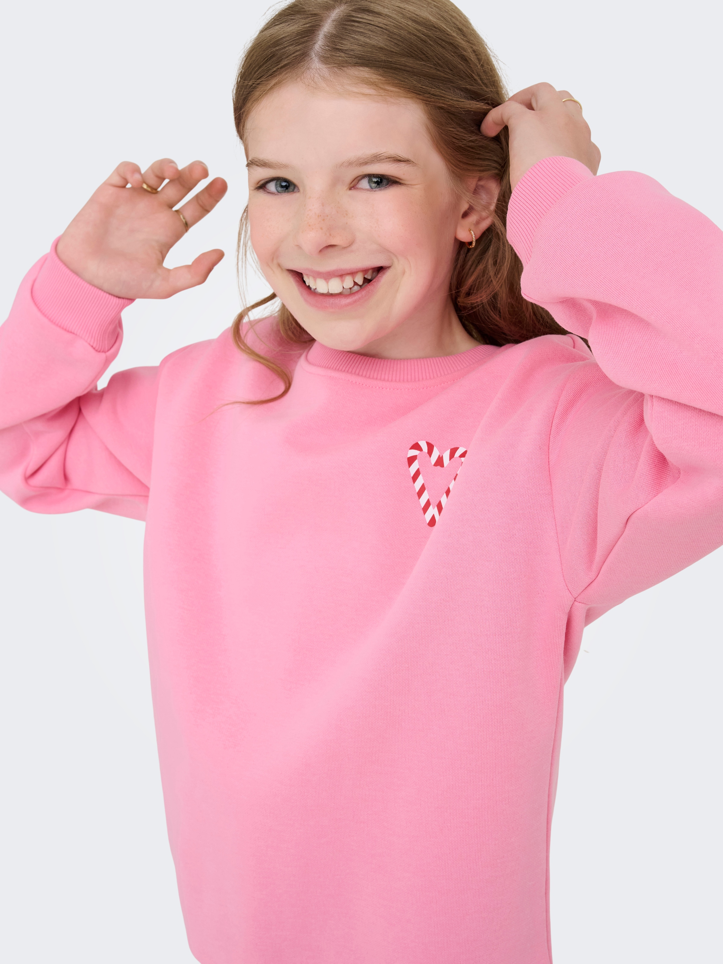 KIDS ONLY Sweatshirt »KOGZENJA LIFE XMAS BOXY L/S BOX SWT«
