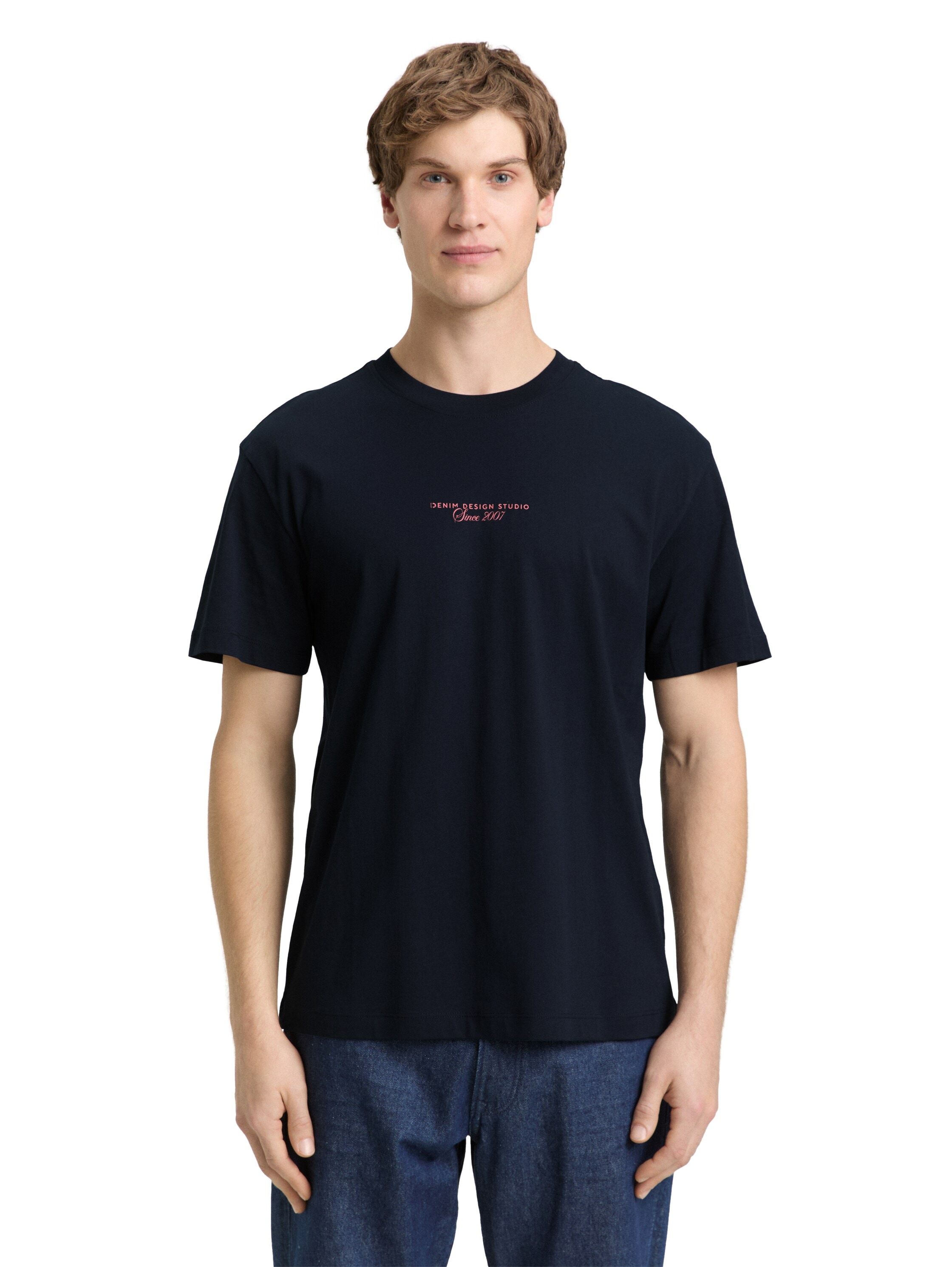 TOM TAILOR Denim T-shirt avec inscriptions