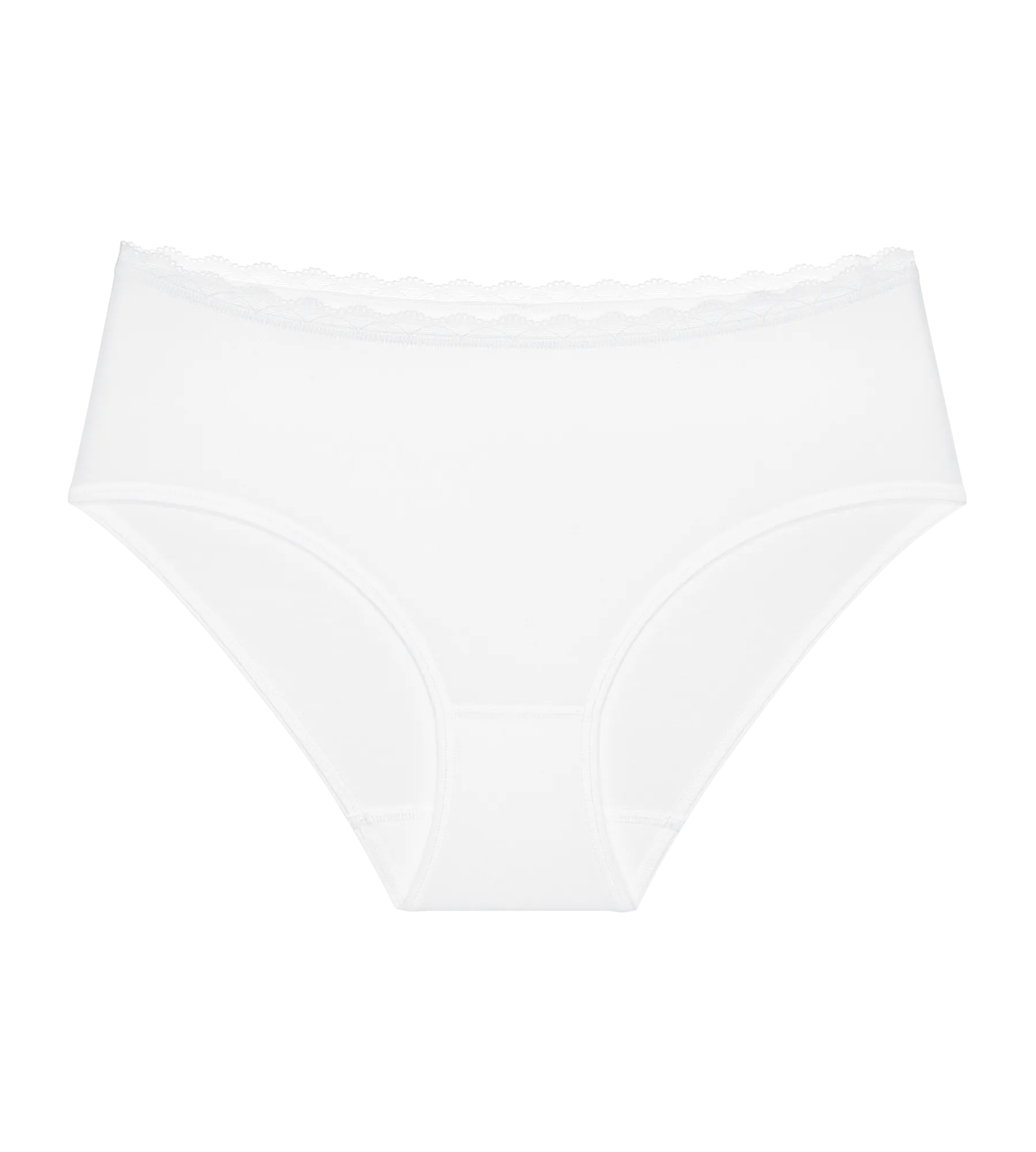 Triumph Midislip »Feel Of Cotton« 2er Pack,  weich, ohne Seitennaht, schmales Spitzenband