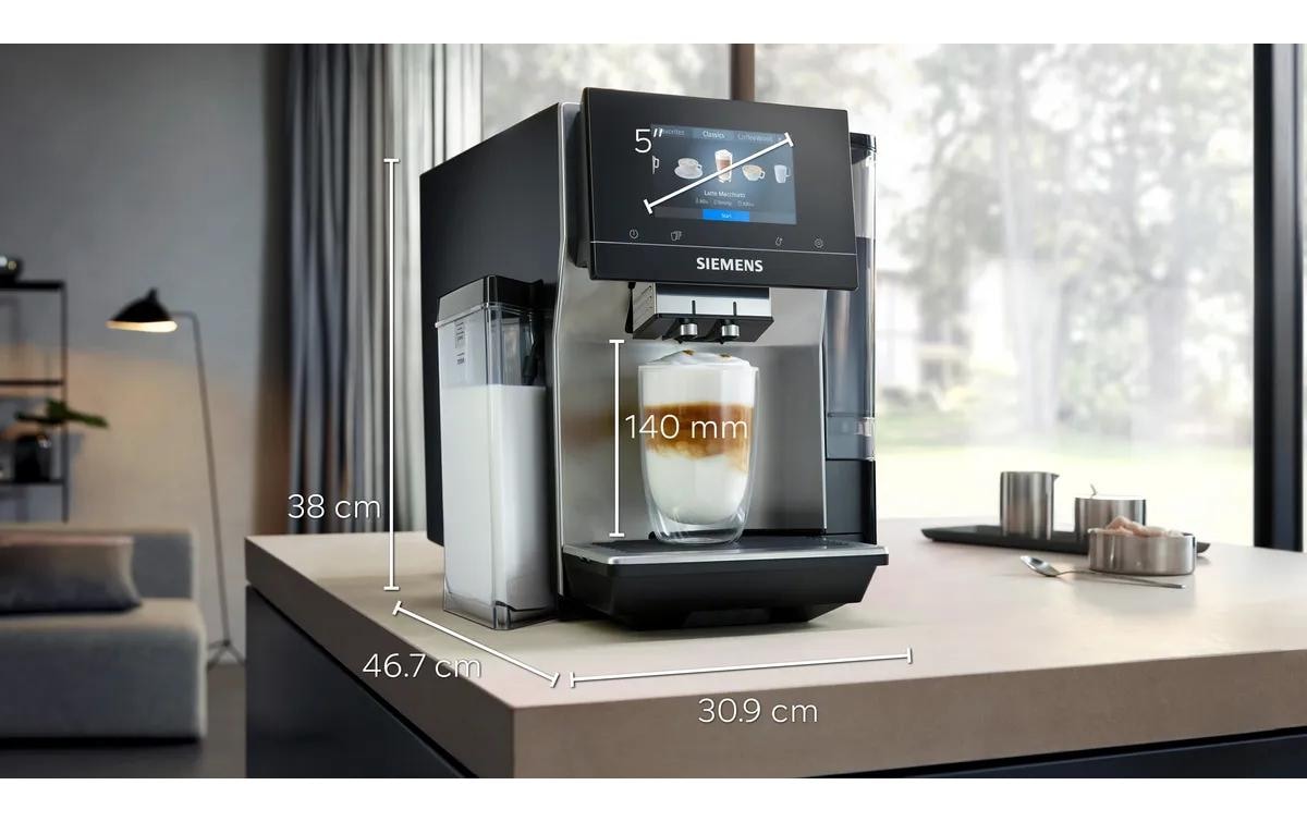 SIEMENS Kaffeevollautomat »EQ700 integral TQ717D03 Edelstahl«