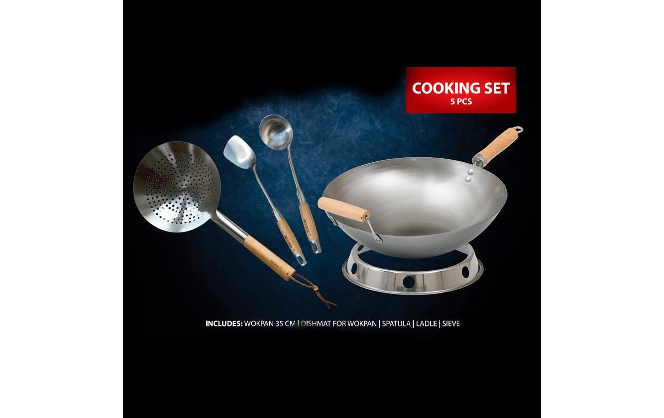   Wok »Hot Wok Cooking Set 5-teilig«