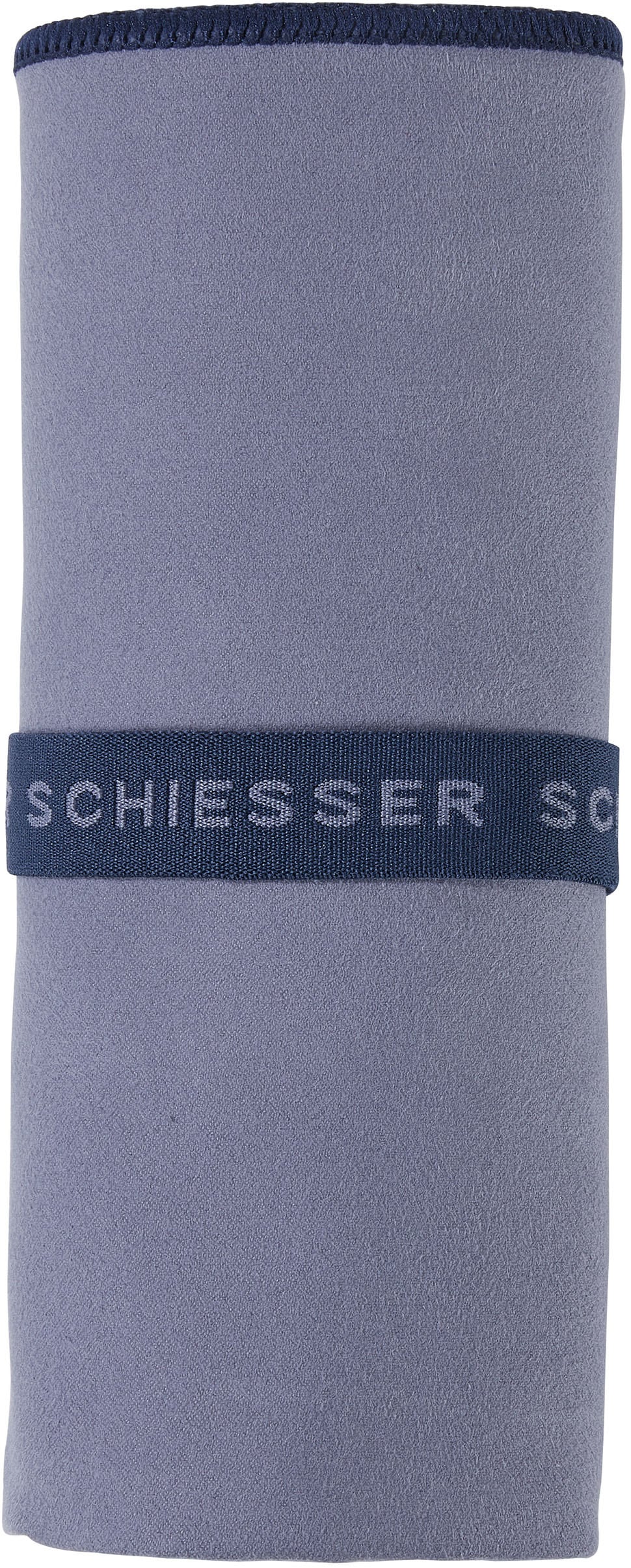 Schiesser Serviette de sport »Mario aus hochwertiger Mikrofaser« avec bordure contrastée et impression logo