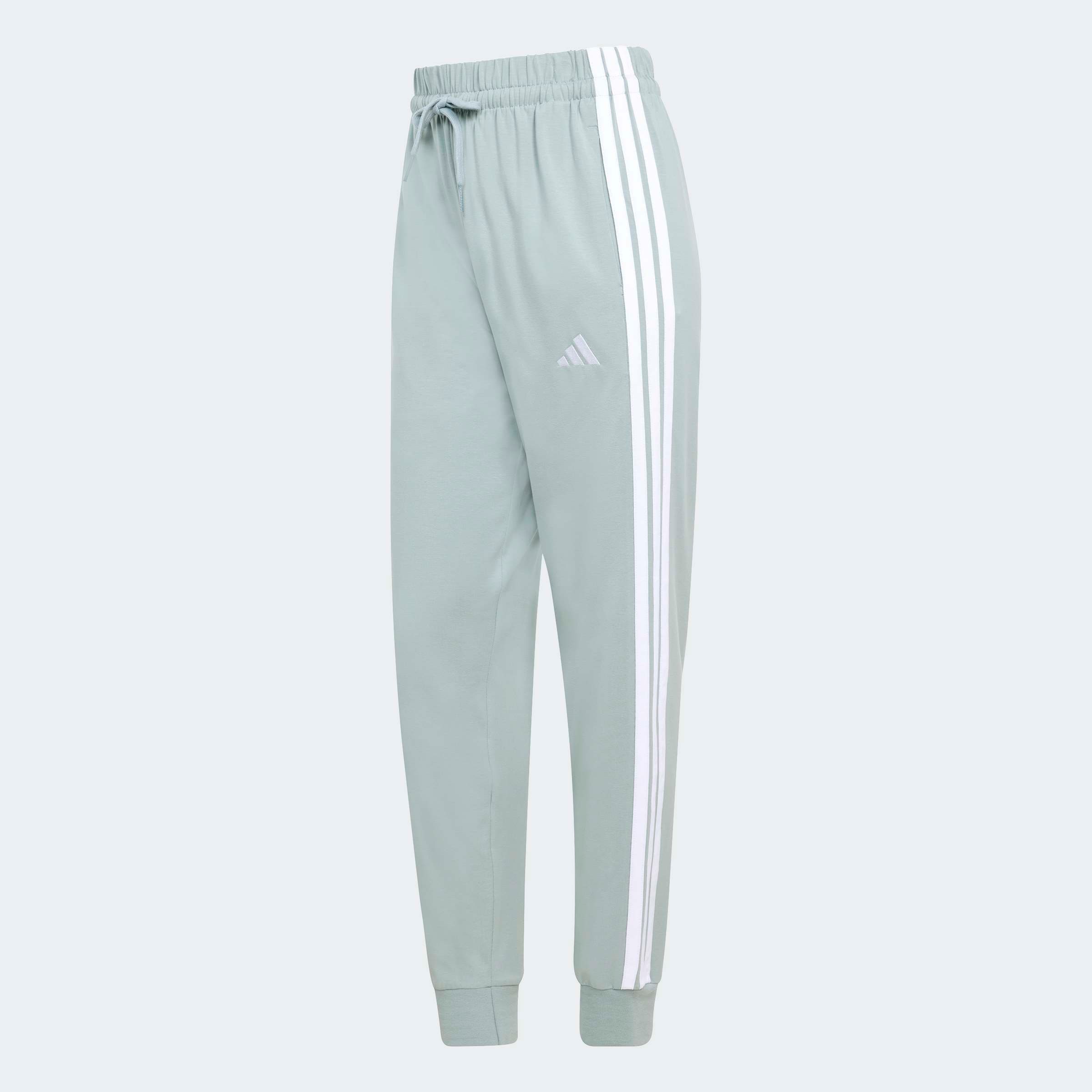 adidas Sportswear Sporthose »ESSENTIALS 3-STREIFEN«  Lässig geschnitten, hoher Bund, schmal zulaufende Beinform