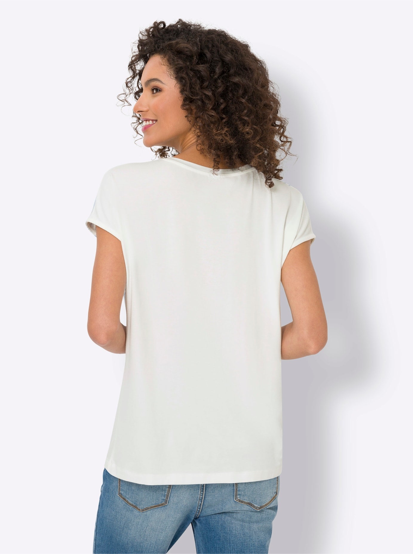 heine Shirt à col rond »Shirt« 1 cuis